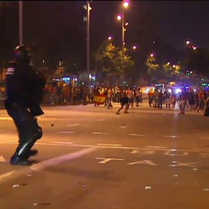 Celebració Mundial Espanya carregues Mossos 2010 Fira Barcelona TV3 Celebració Mundial Espanya carregues Mossos 2010 Fira Barcelona TV3
