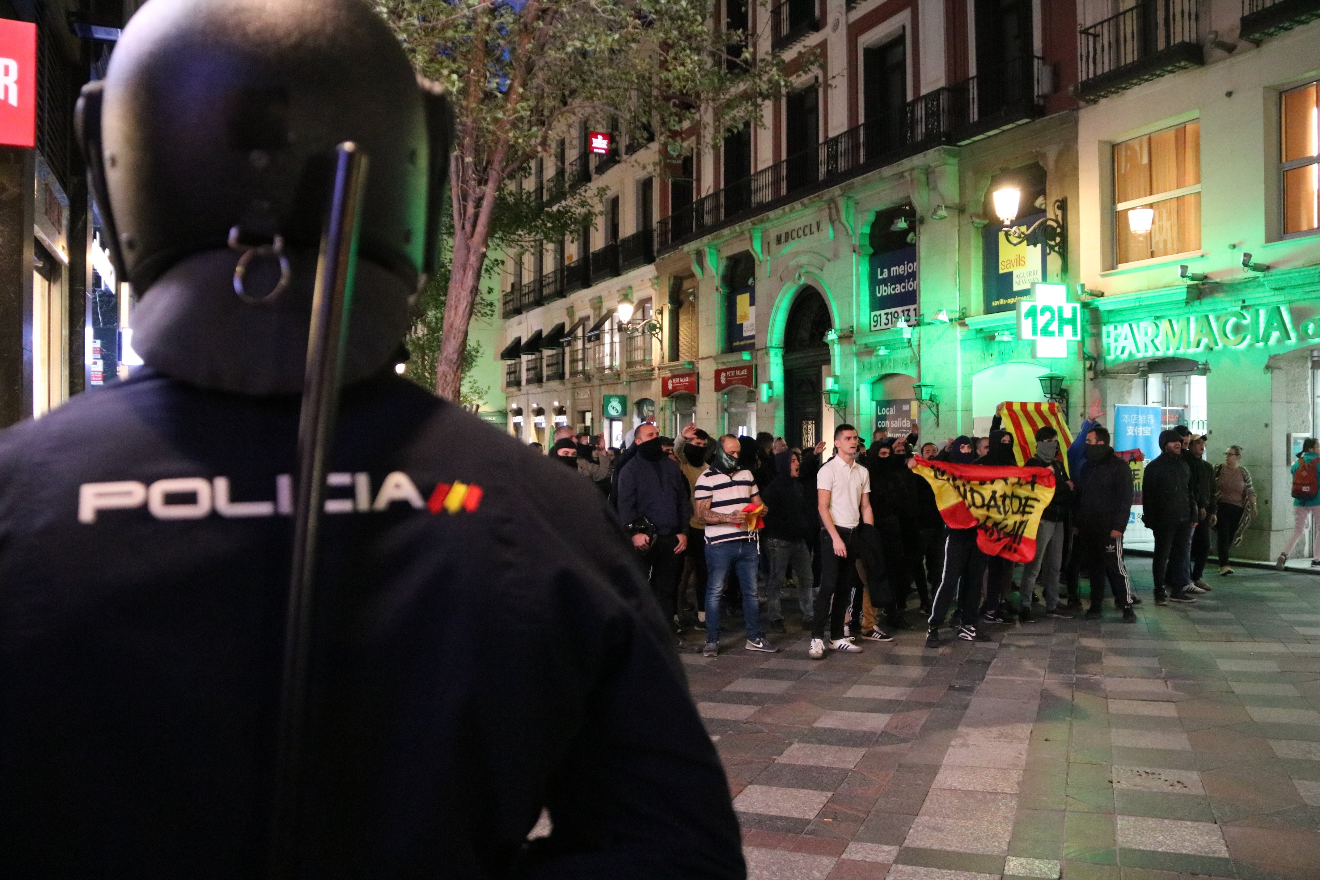 Patética TVE por como se ha referido a unos ultras violentos en la mani de Madrid