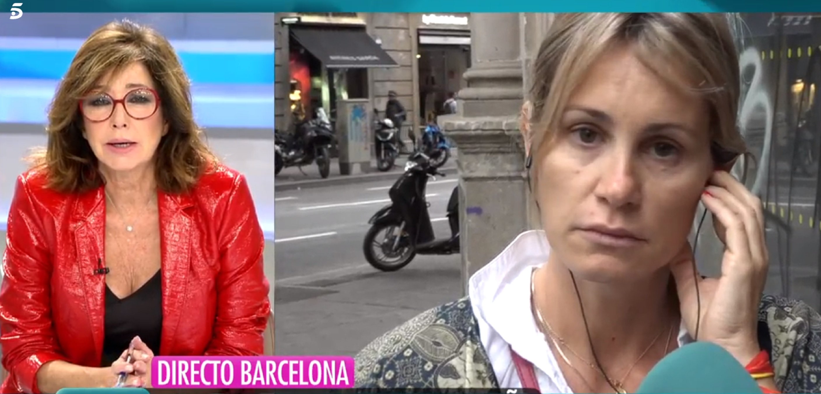 Ridícula Ana Rosa: dice "El nacionalismo es perverso" luciendo pulsera de España