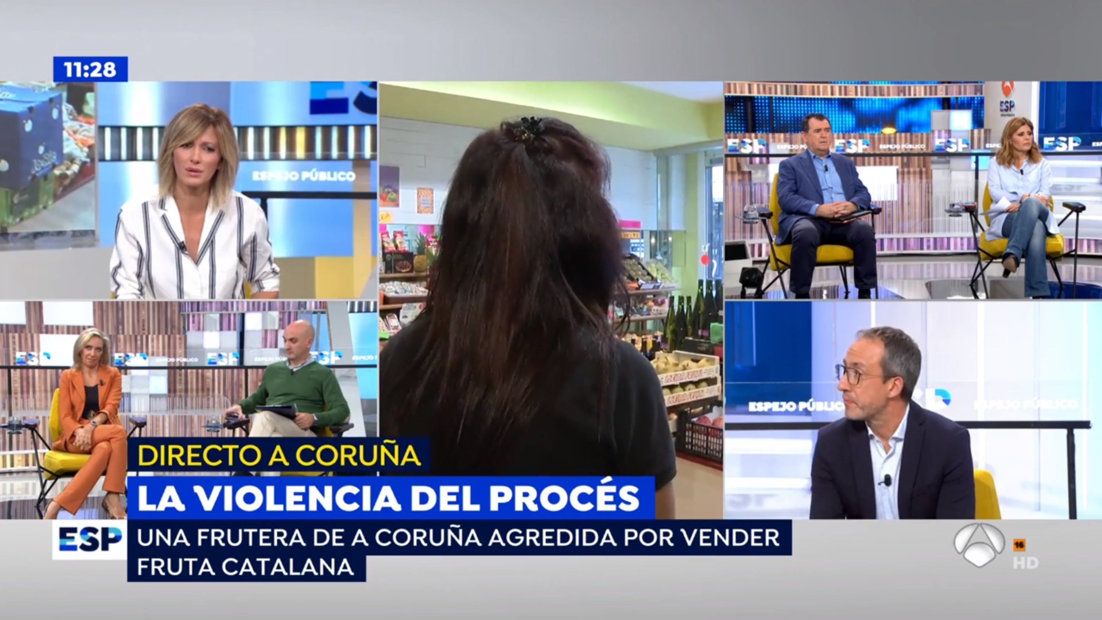 Durísimo relato de la frutera de Galicia agredida por vender productos catalanes