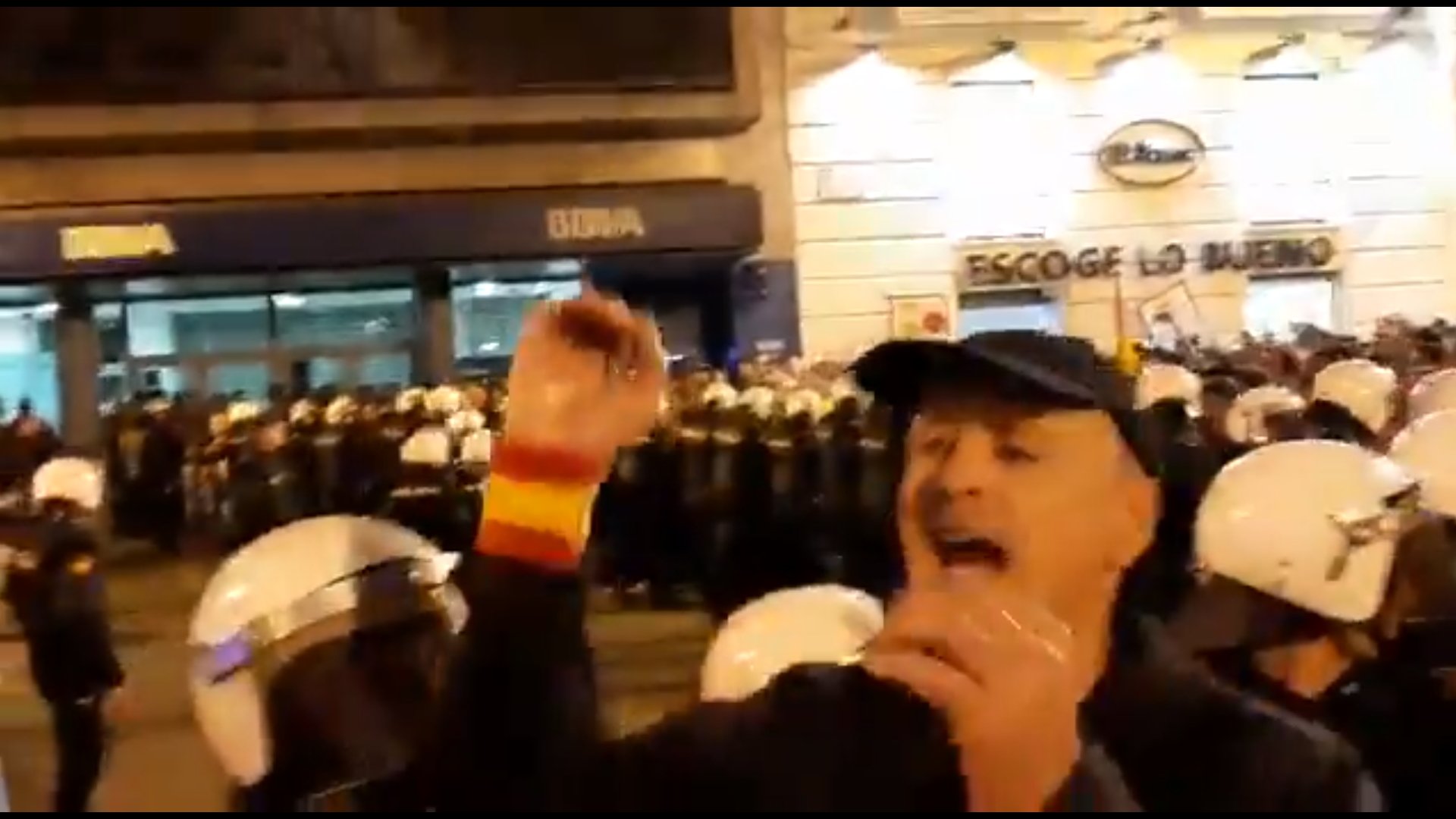 Ultres amenacen de linxar manifestants procatalans a Saragossa: "los mataríamos"