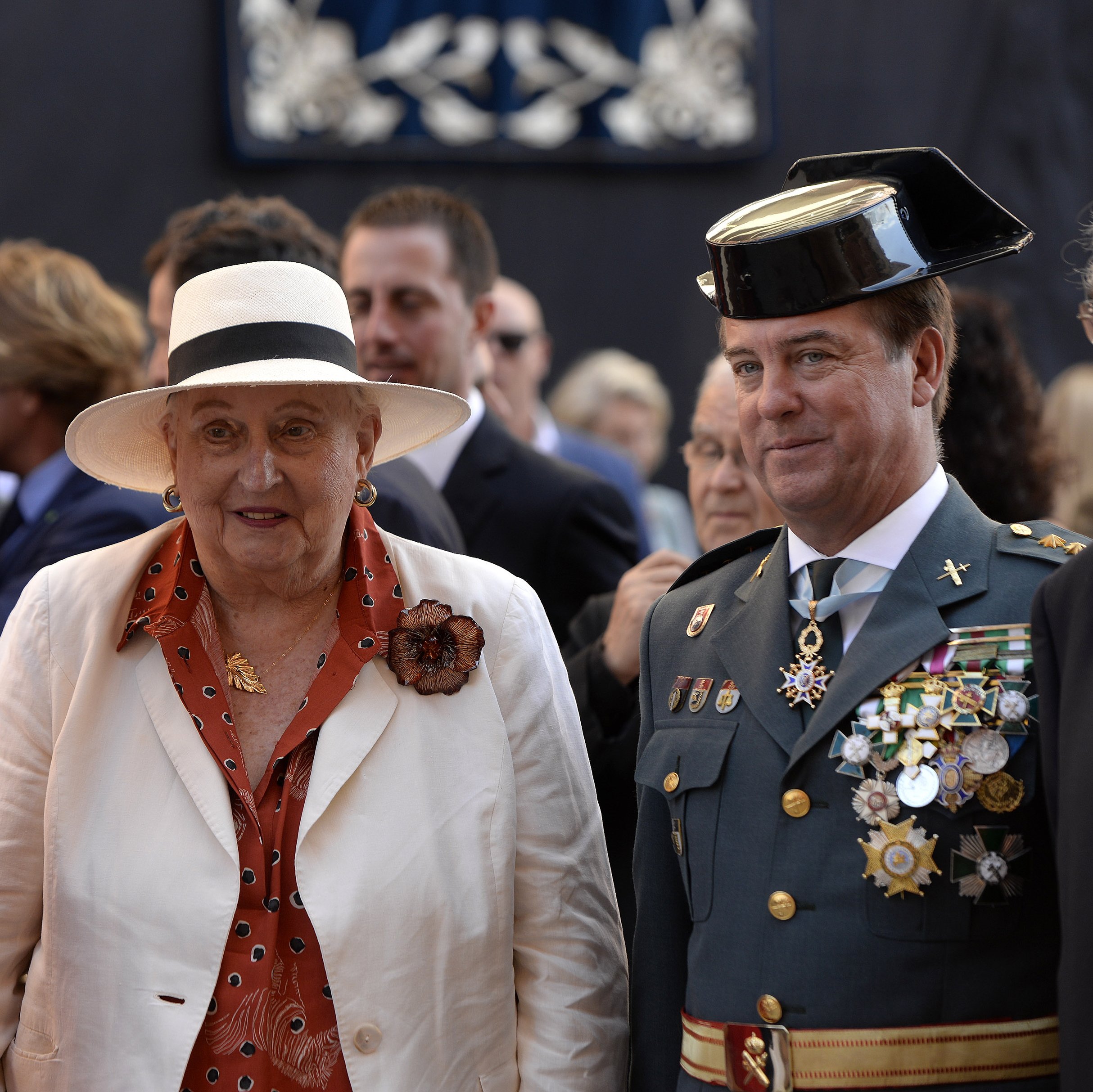 Un diario vasco destroza a Pilar de Borbón, tía del rey: "Imbécil, fascista"