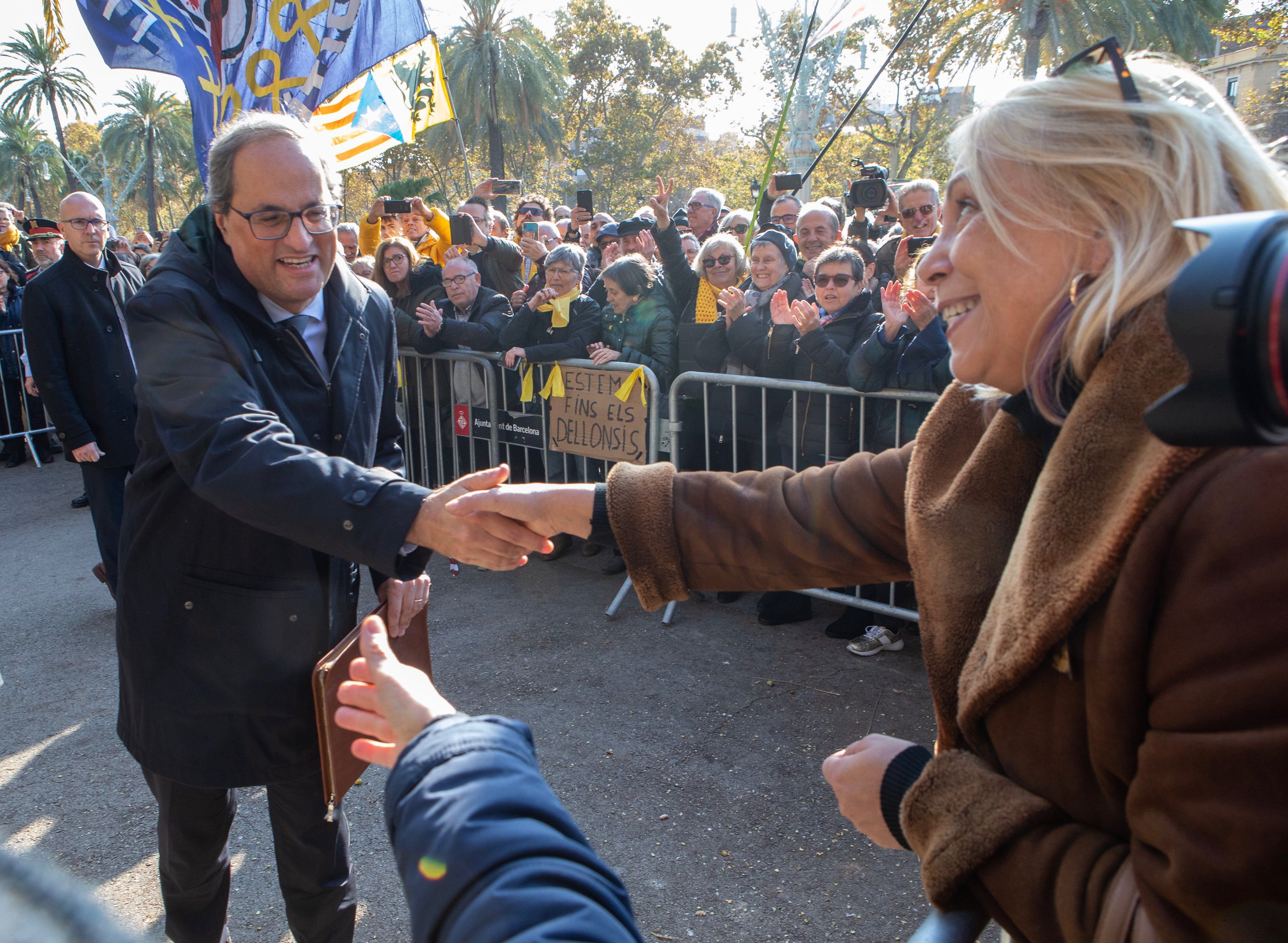 Vídeo de Ciutadans insultant la gent gran que es manifesta al judici de Torra