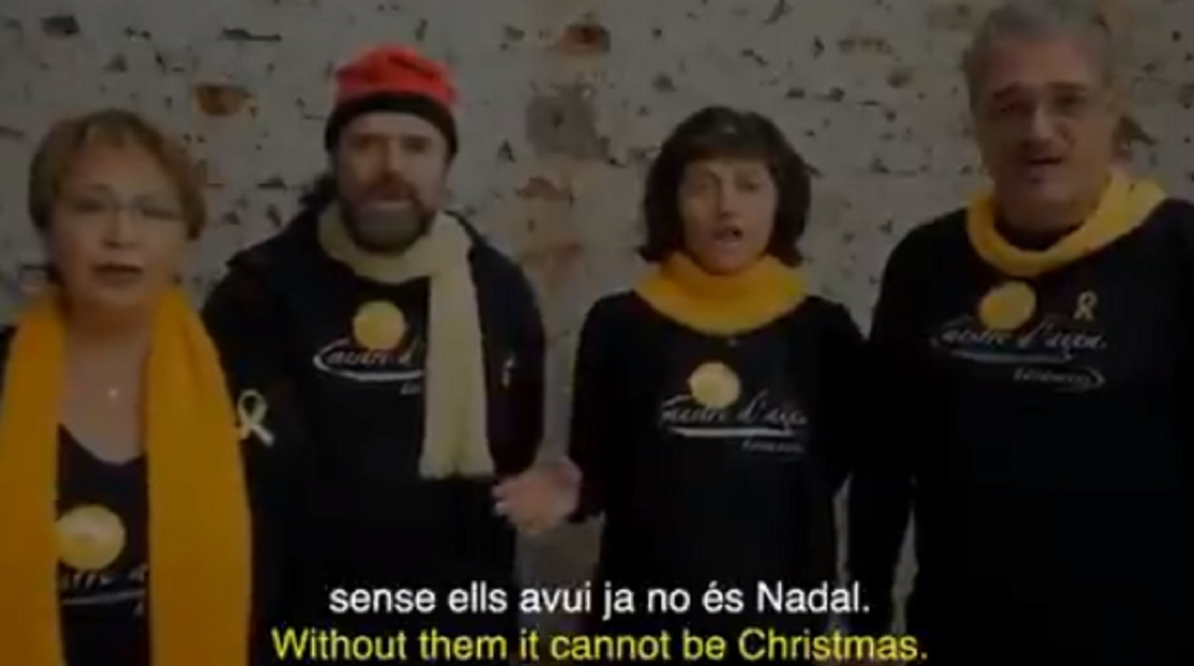 L'unionisme massacra una nadala en favor dels presos polítics: "Patochada separata"