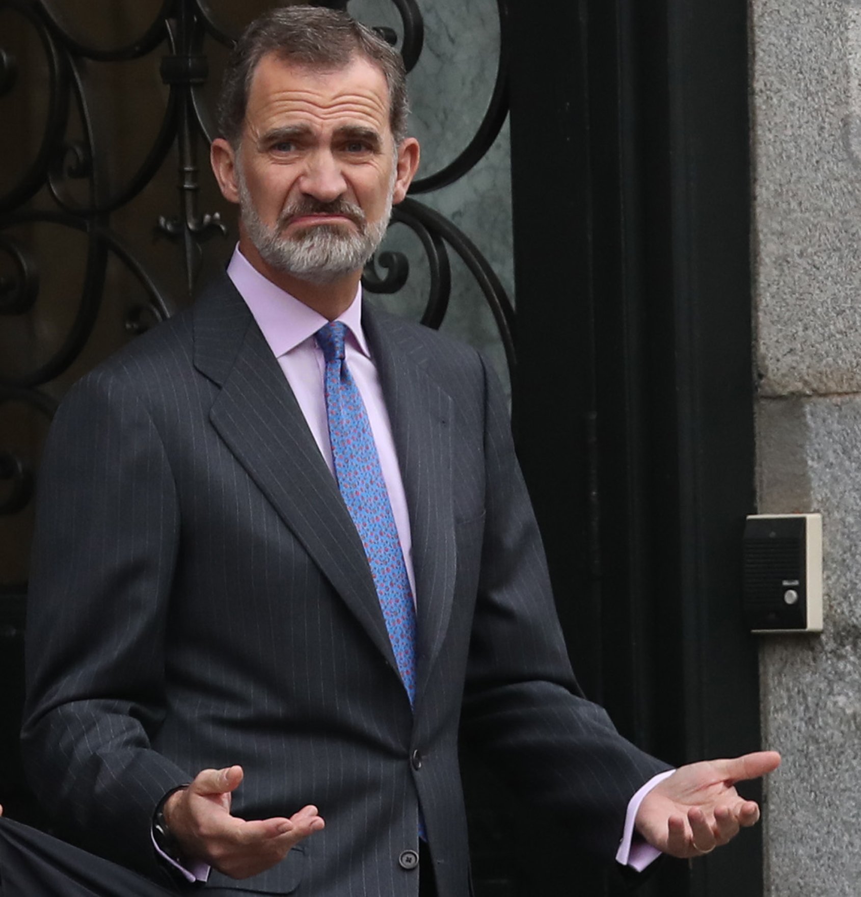 La cara de fàstic de Felip desferma una tempesta de mems a les xarxes