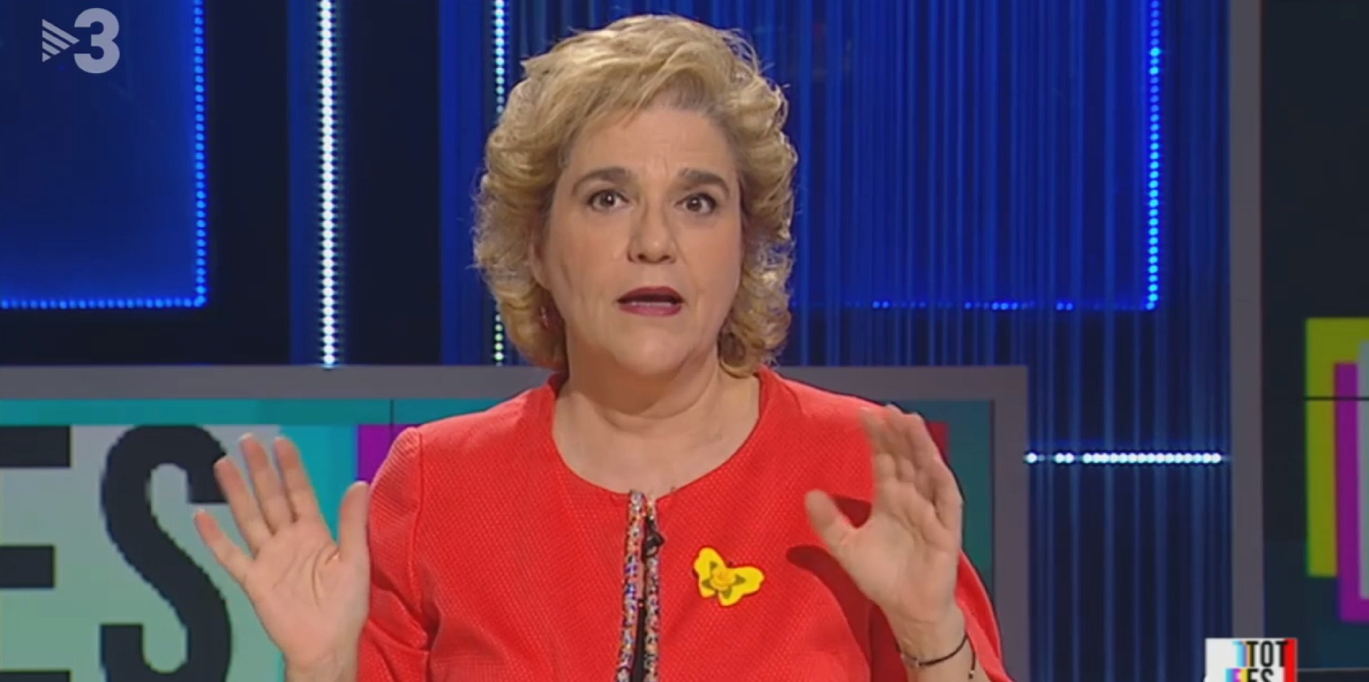 Pilar Rahola ensorra Page i la TV de Castella-La Manxa per 2 canals repugnants