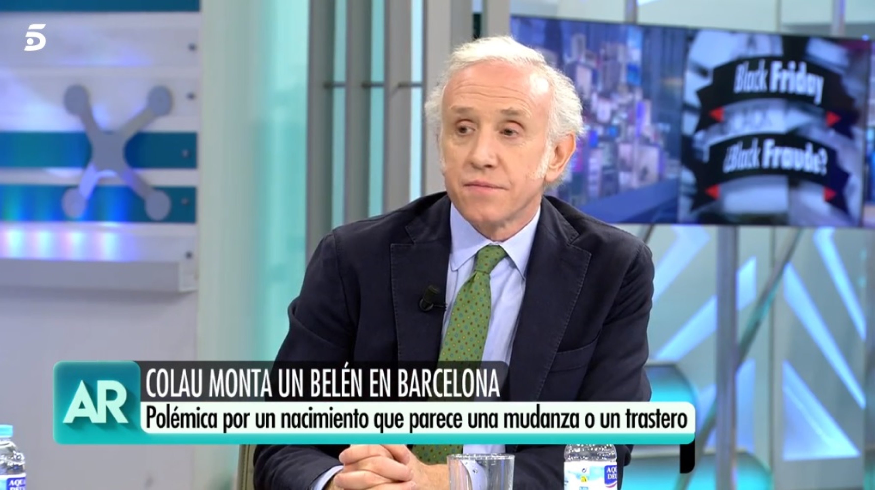 Eduardo Inda, embogit contra Colau a Telecinco: “Es una mierda y le prendería fuego”