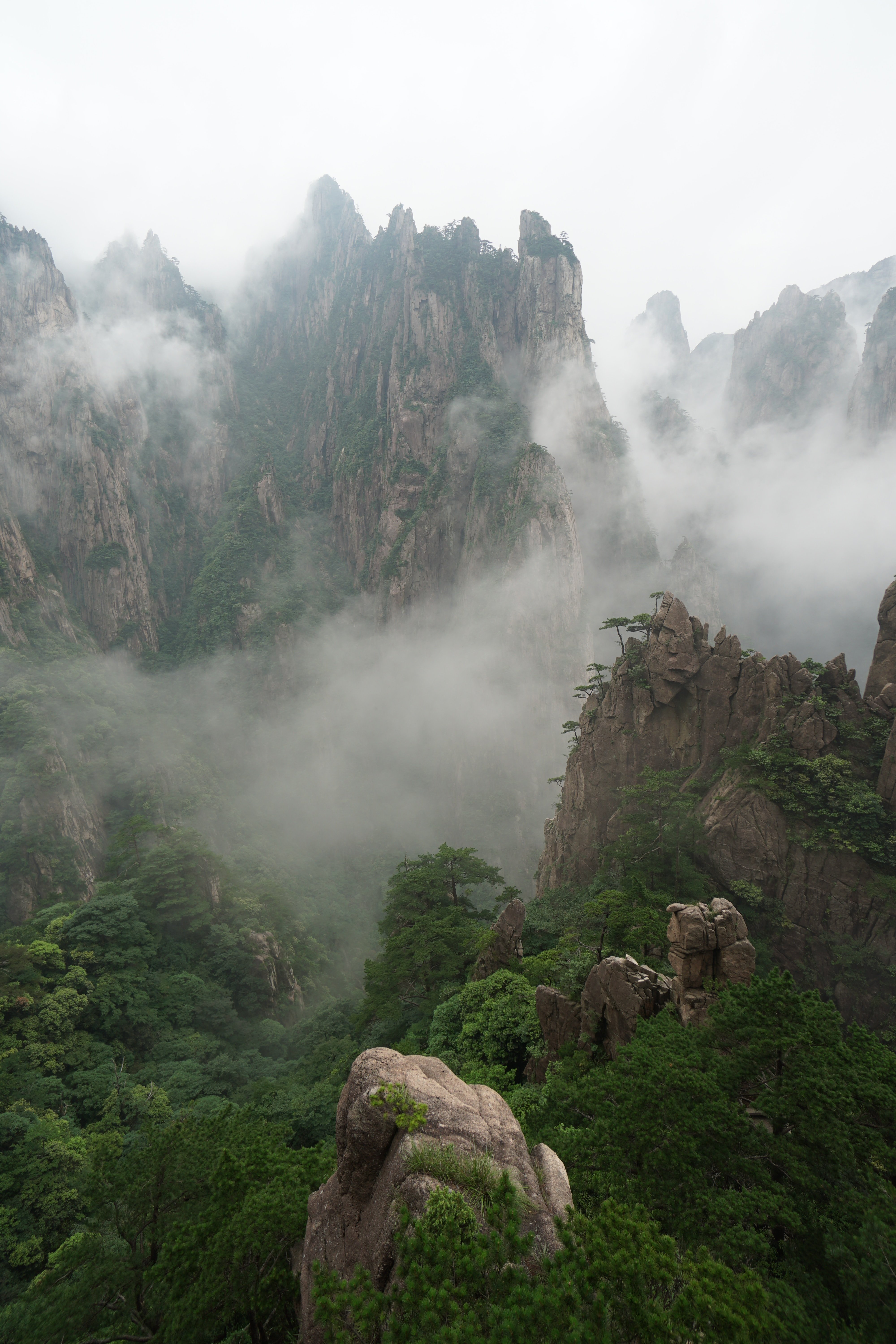 Cómo llegar a las “montañas amarillas” de Huang Shan (China)