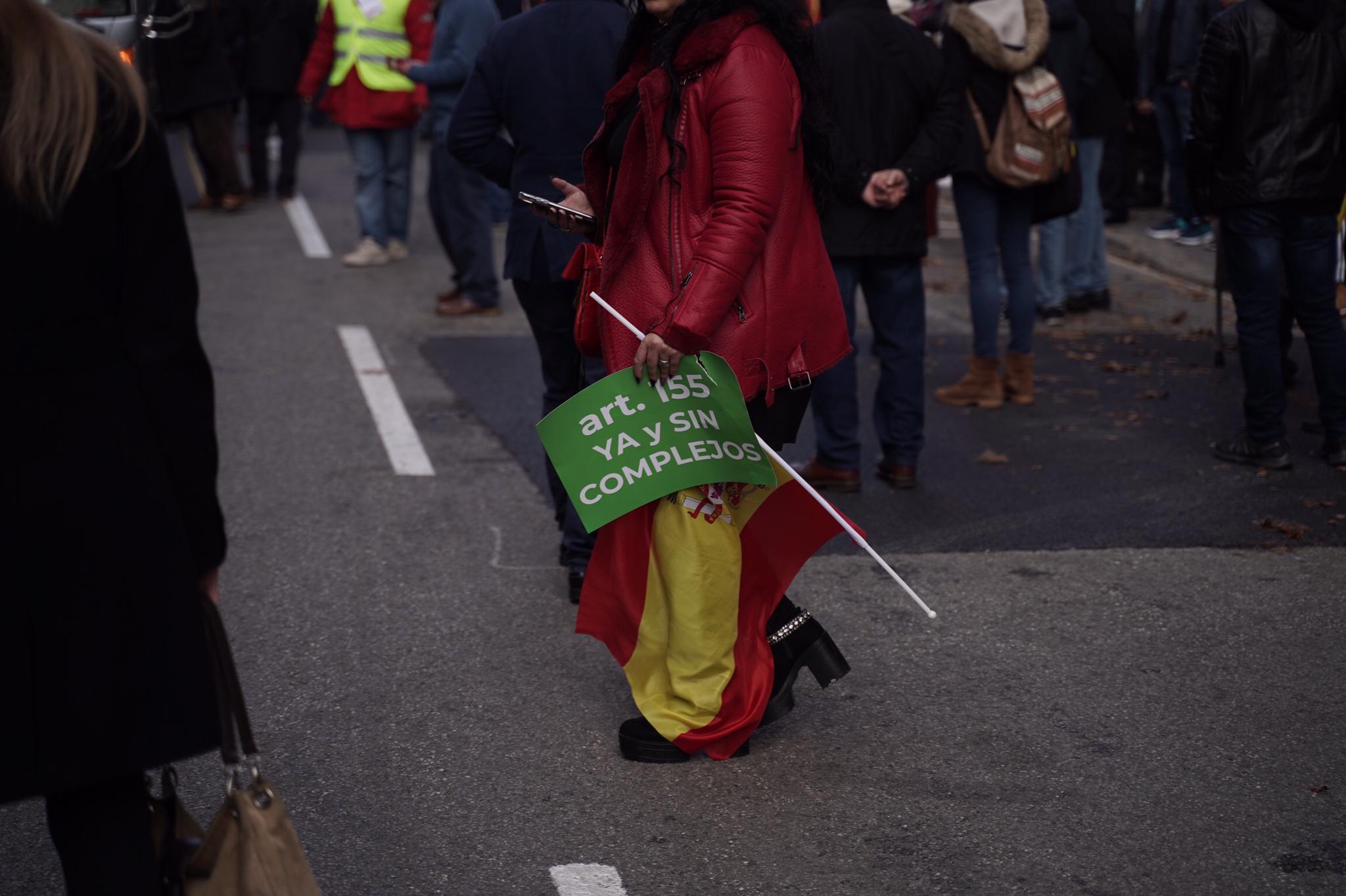 Les 12 paraules de Toni Soler després del que s'ha sentit a la mani espanyolista