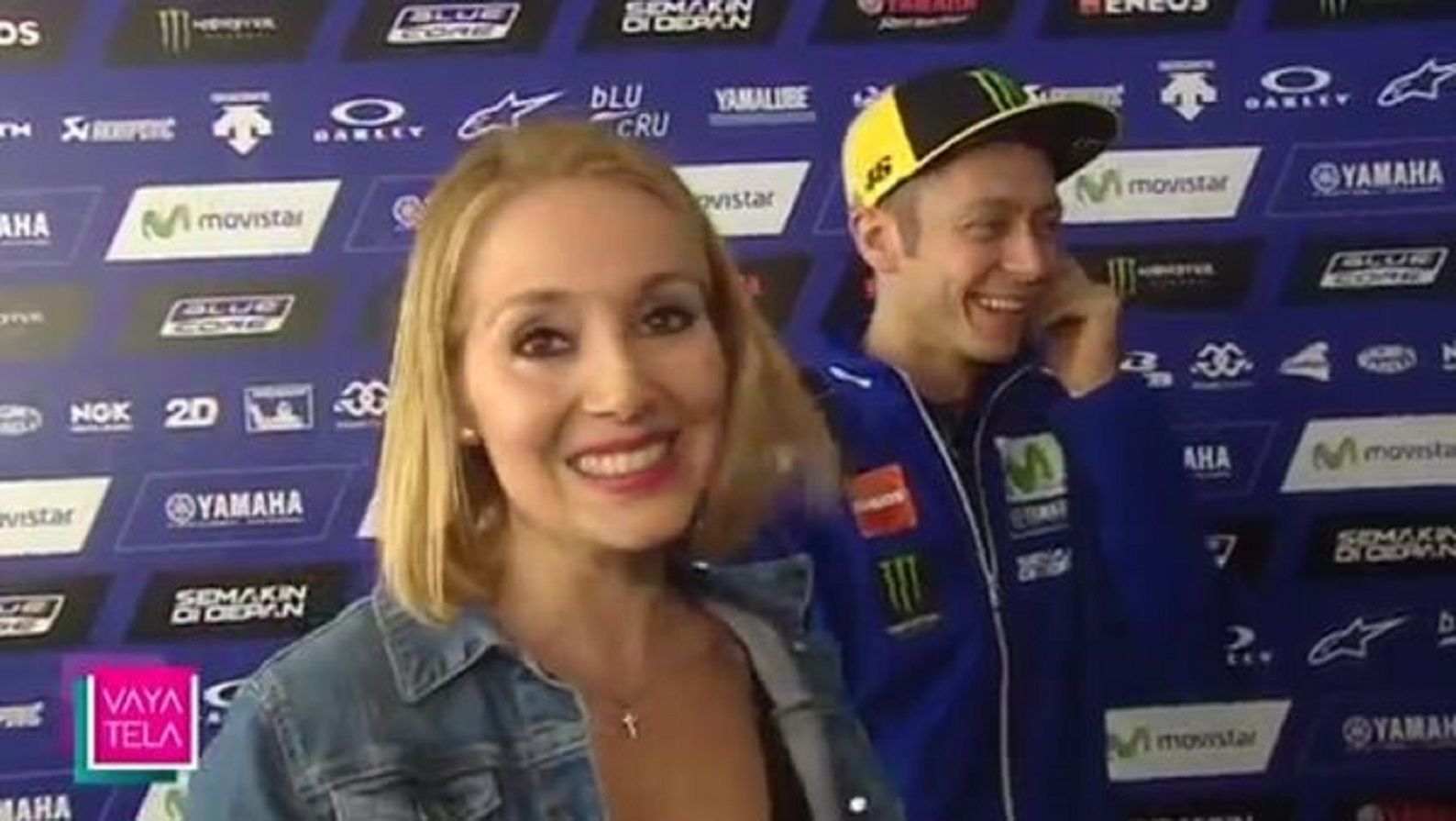 El flirteo de una reportera con Rossi: "¿Puedo ser la madre de tus hijos?"