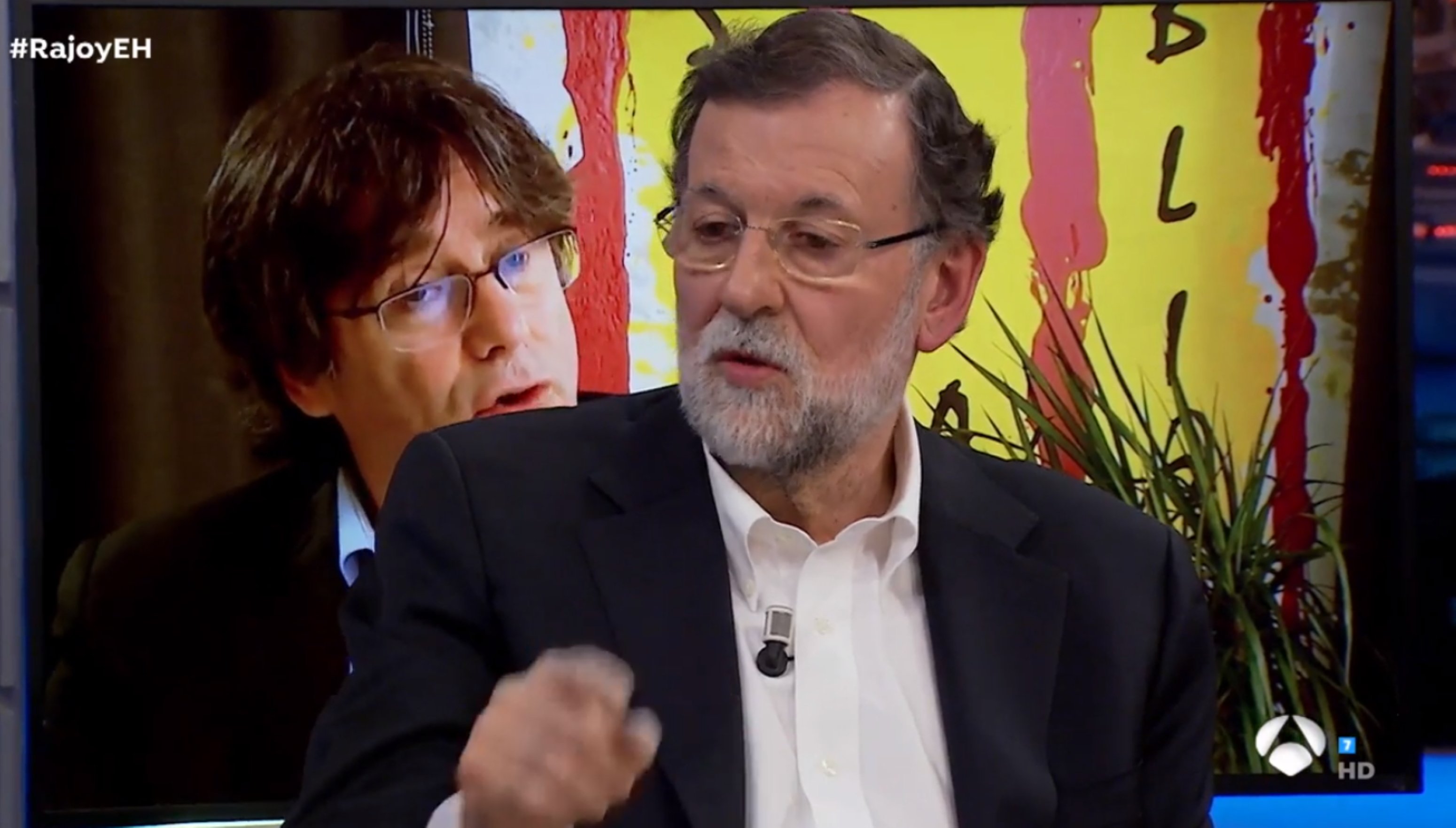 La cara dura de Mariano Rajoy calificando el 1-O con una palabra muy despectiva