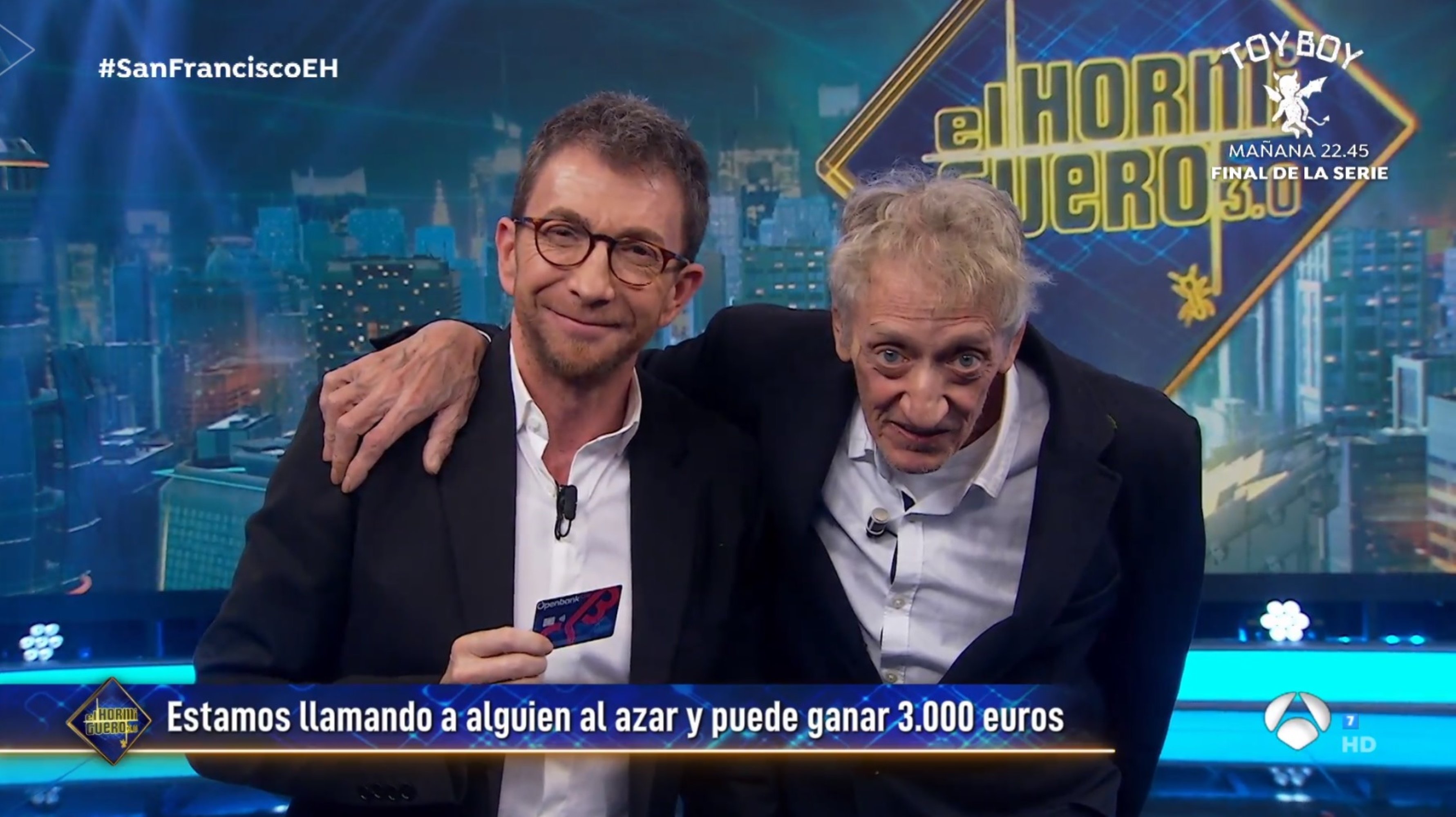 El moment més emotiu d’El Hormiguero: llàgrimes d’un espectador premiat amb 3.000 euros