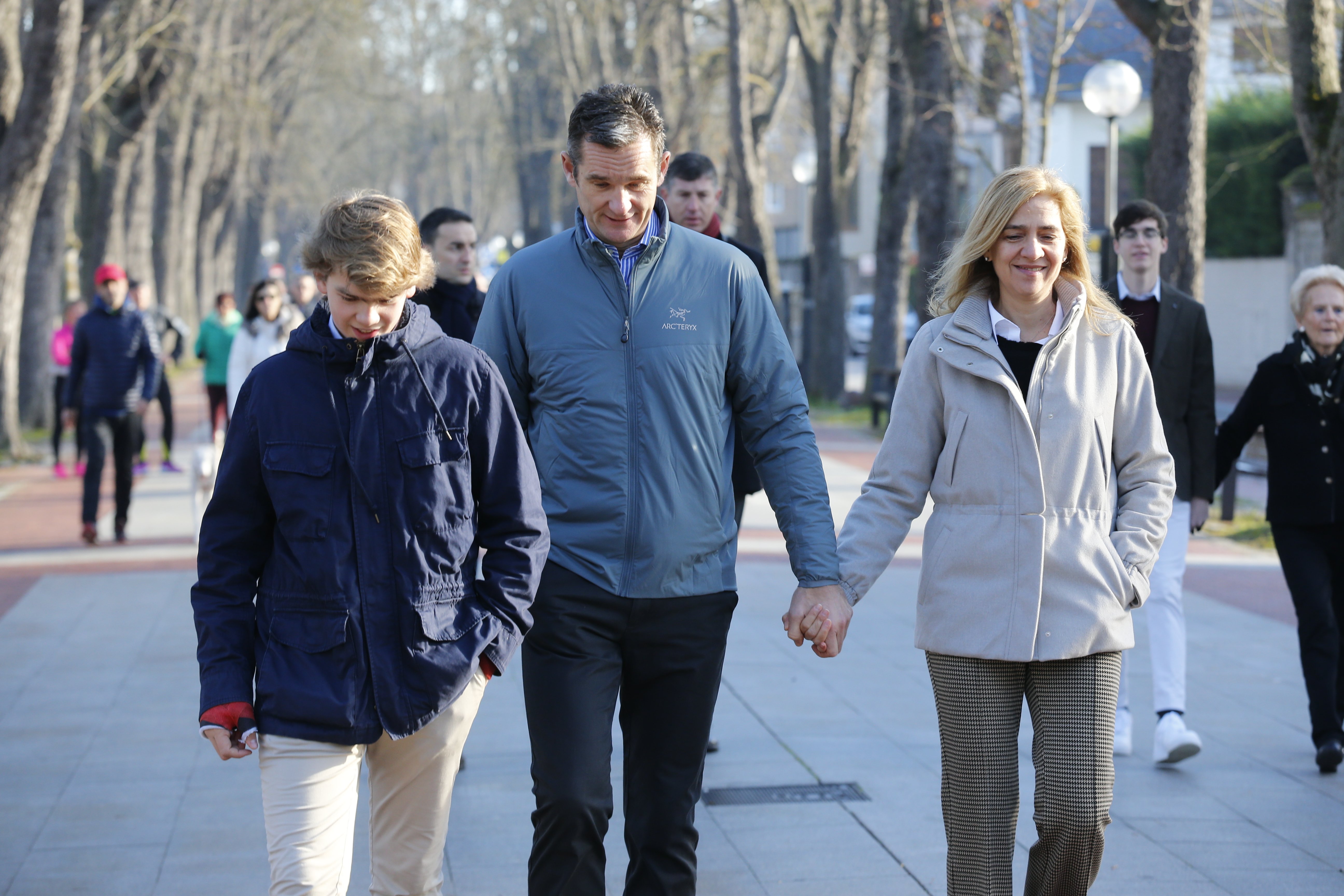 FOTOS PRIMÍCIA Iñaki Urdangarin i Cristina junts, primera nit fora de la presó