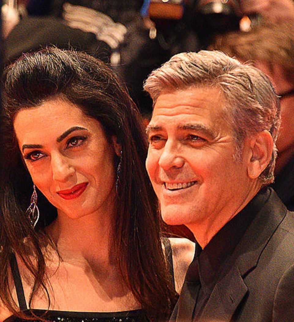 George i Amal Clooney, a Barcelona abans d'anunciar que seran pares