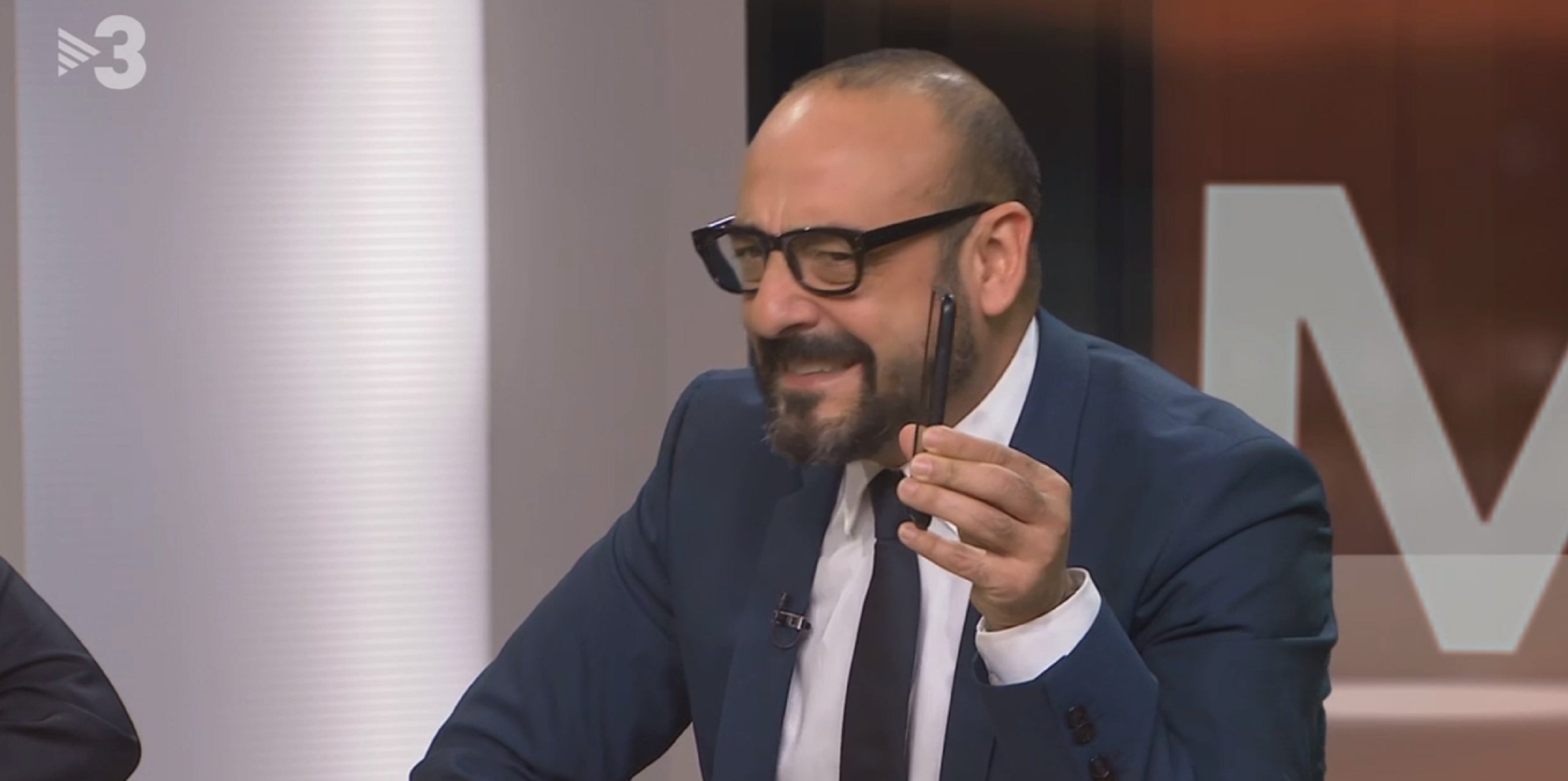 Insults, tensió i crits durant el debat amb Jordi Cañas a TV3: "lerdos cebúes"