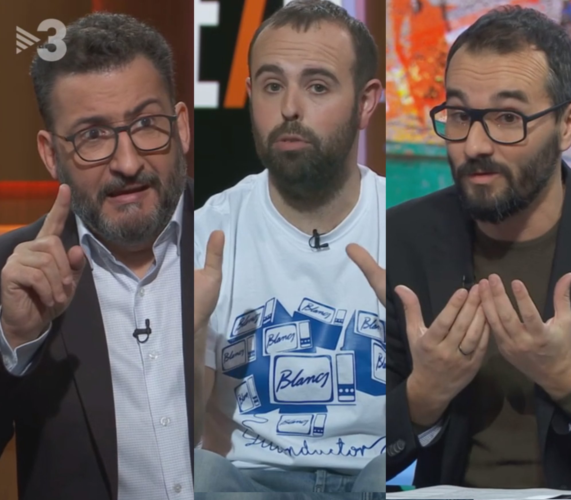 Un gag de TV3 ofende a un tuitero y Jair Domínguez alucina: "Nota mental"