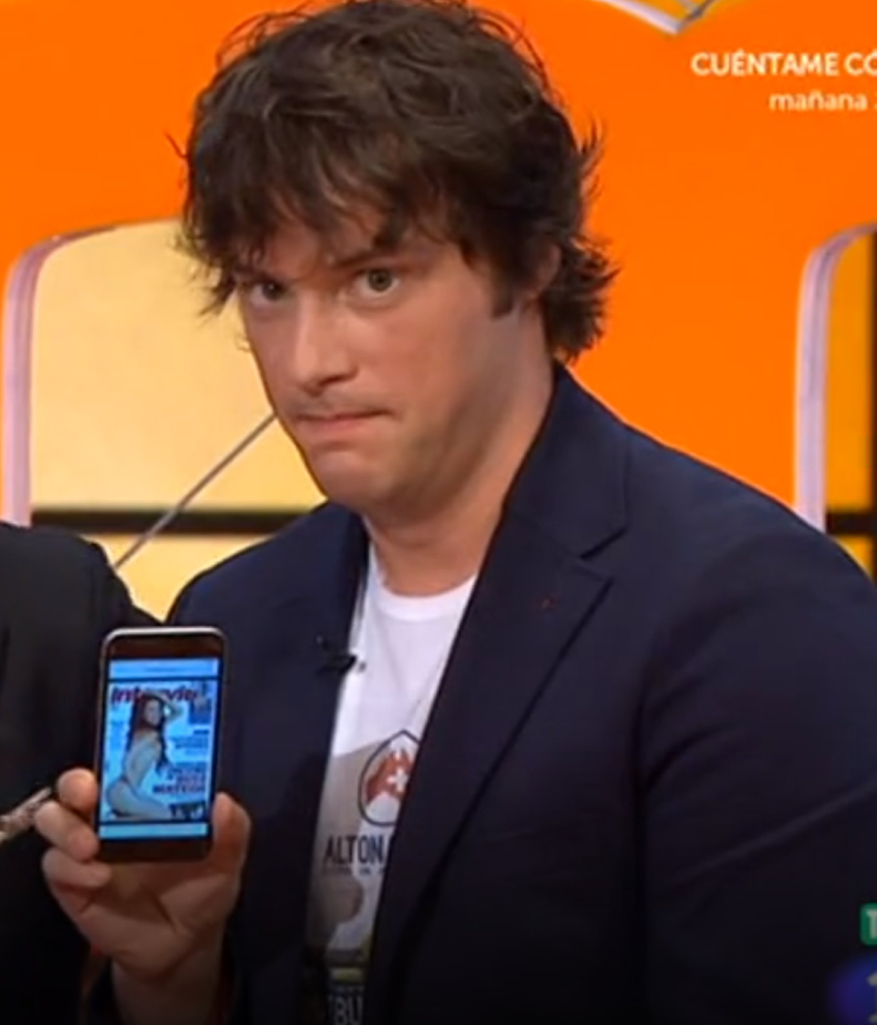 La cara de Jordi Cruz viendo desnuda a una concursante del reality de T5