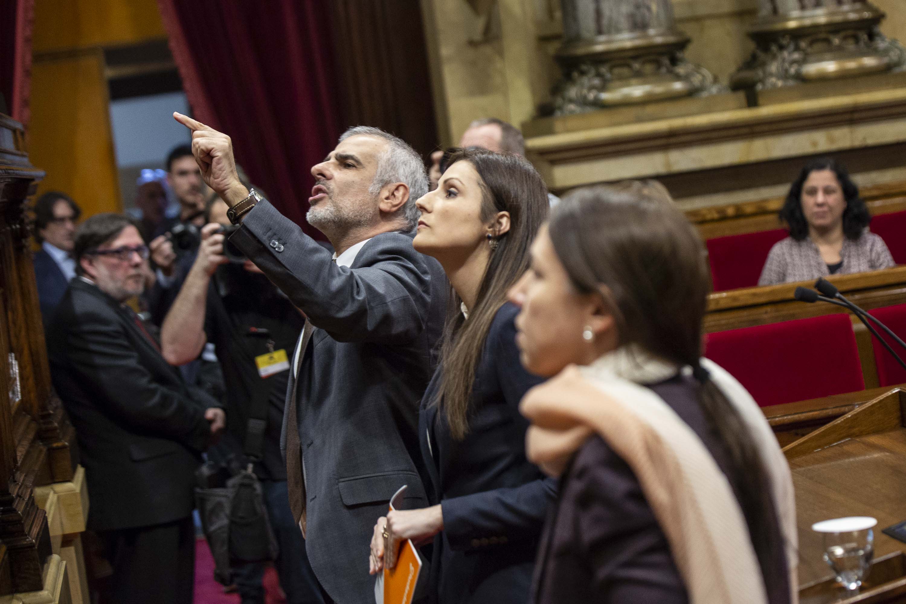 Toni Soler, demolidor amb Carrizosa per l'esperpent de Cs al Parlament