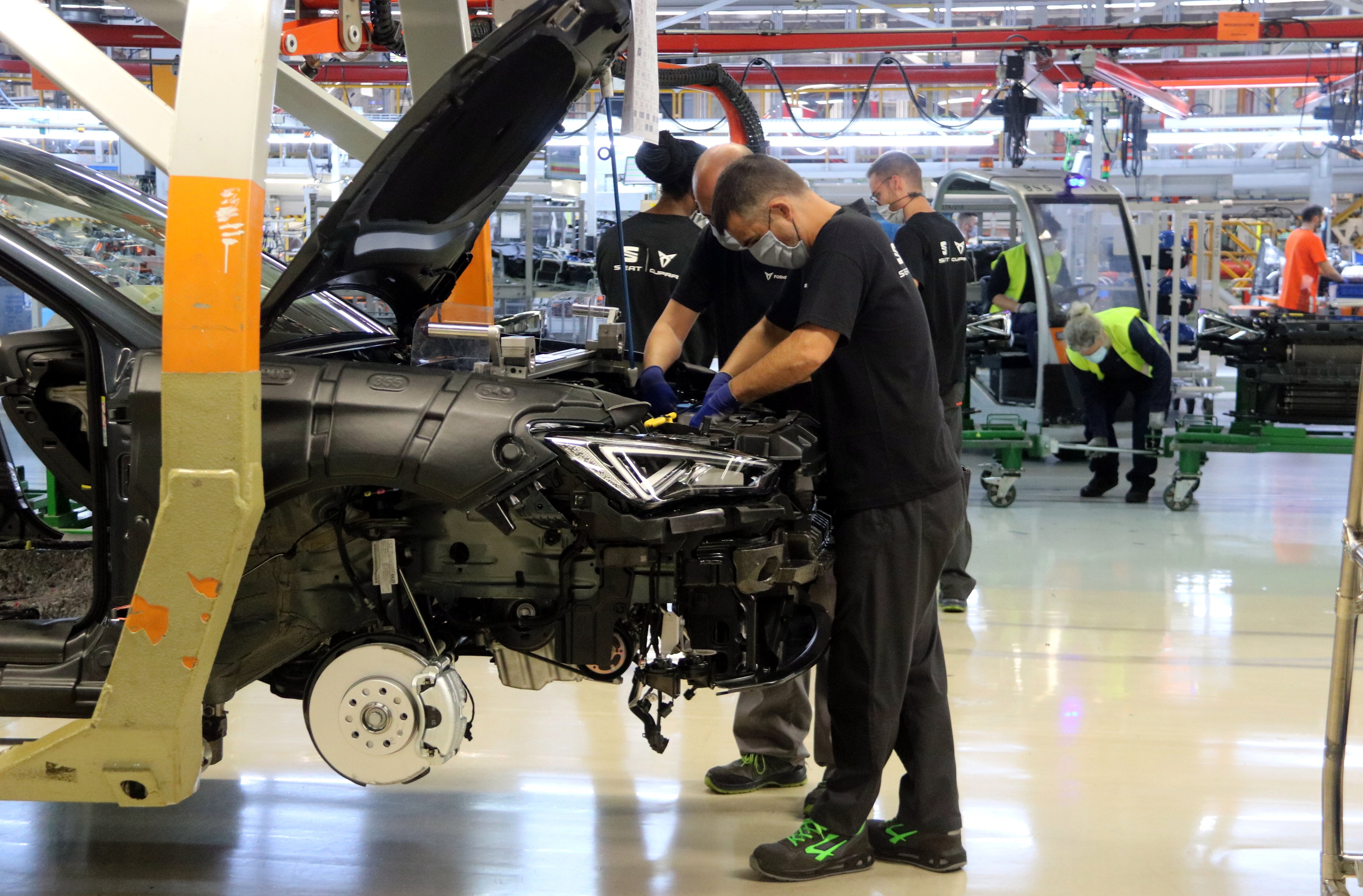 Seat para la producción del Audi: la electrificación pone a Martorell patas arriba