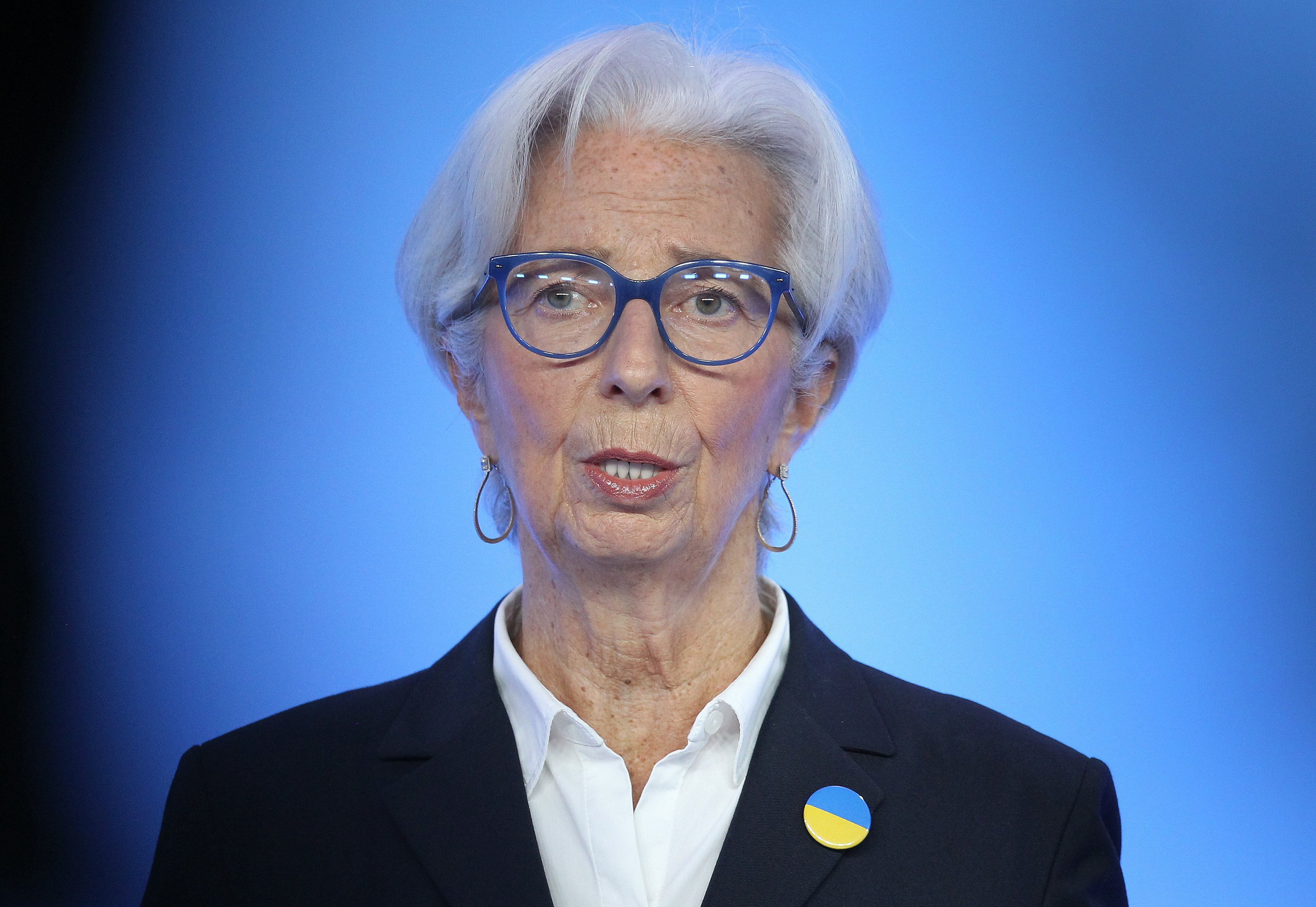 Christine Lagarde, presidenta del Banc Central Europeu, Foto: Daniel Roland / Europa Press