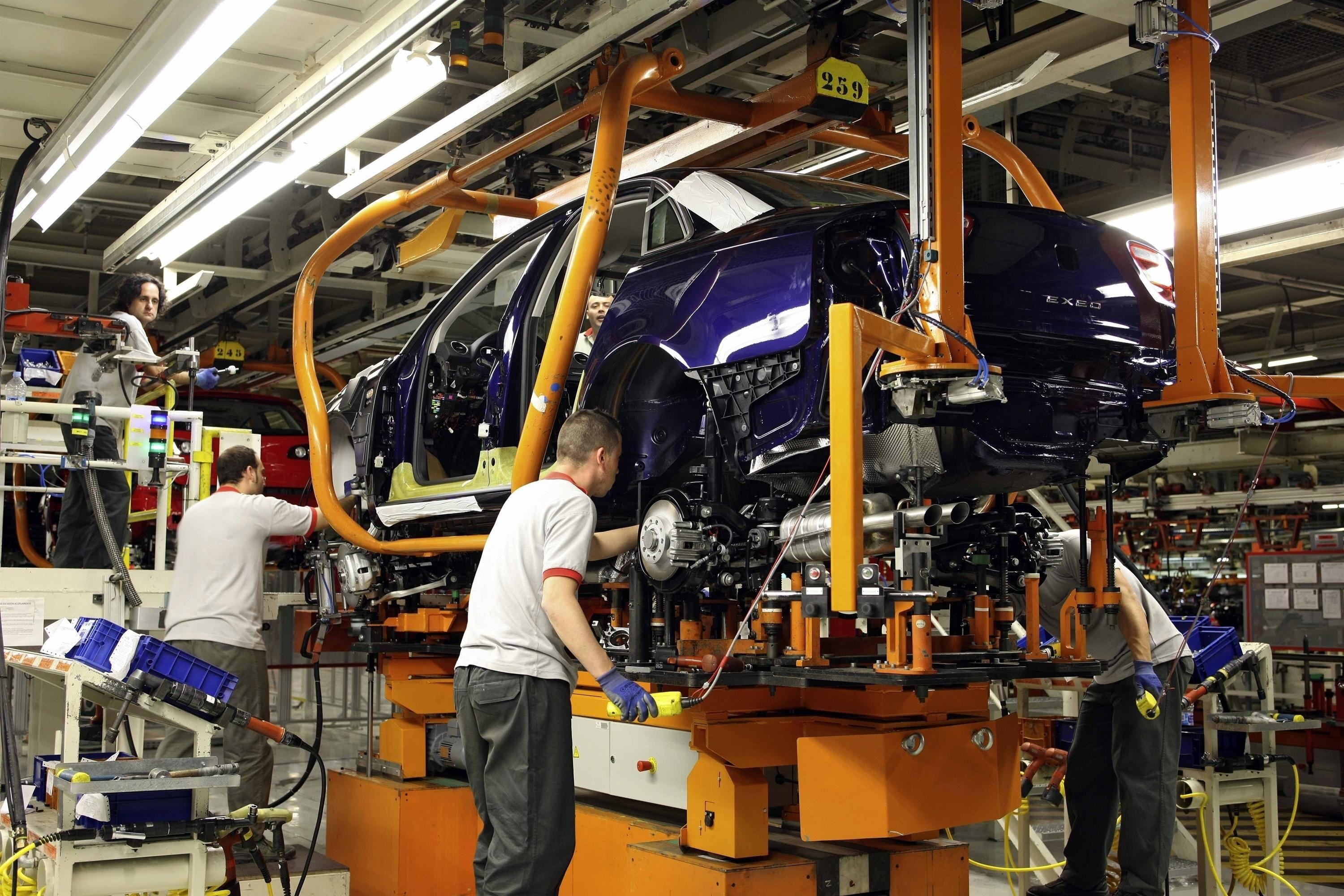 A Espanya es van fabricar 2,21 milions d'automòbils, el 2022