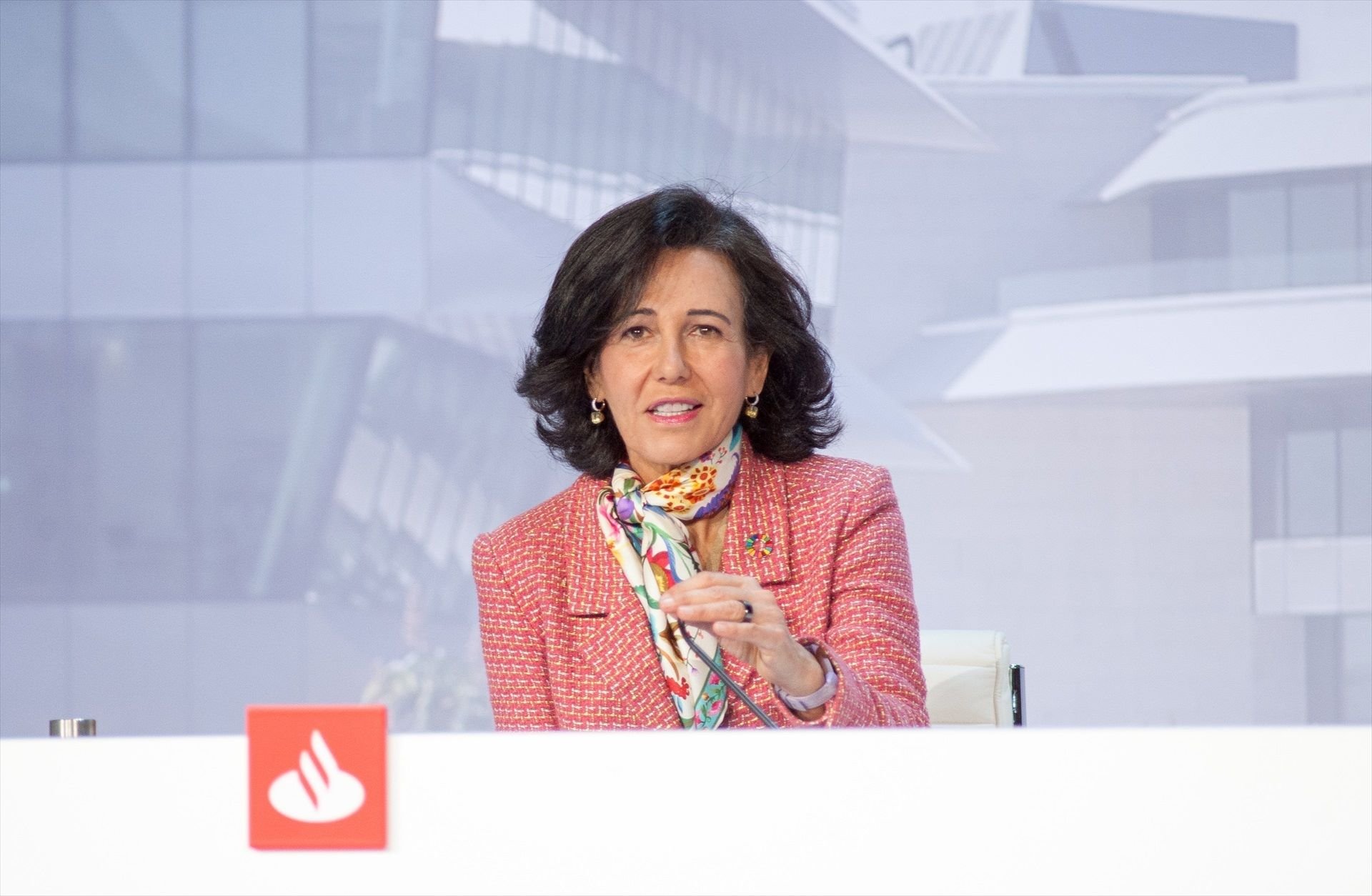 Ana Botín, presidenta del Banco Santander