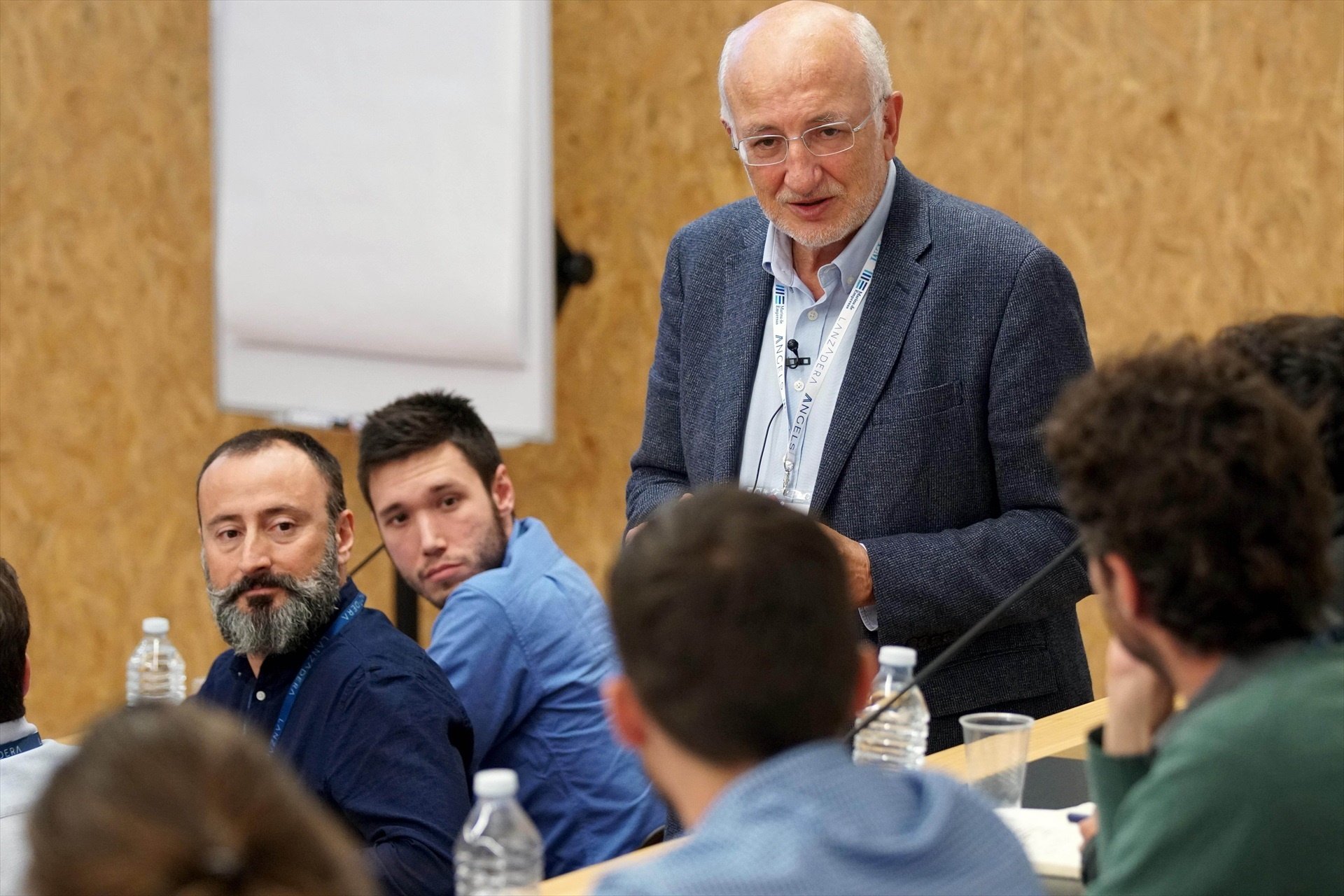 Juan Roig, impulsor de Lanzadera, en una sesión con emprendedores |Foto: Europa Press