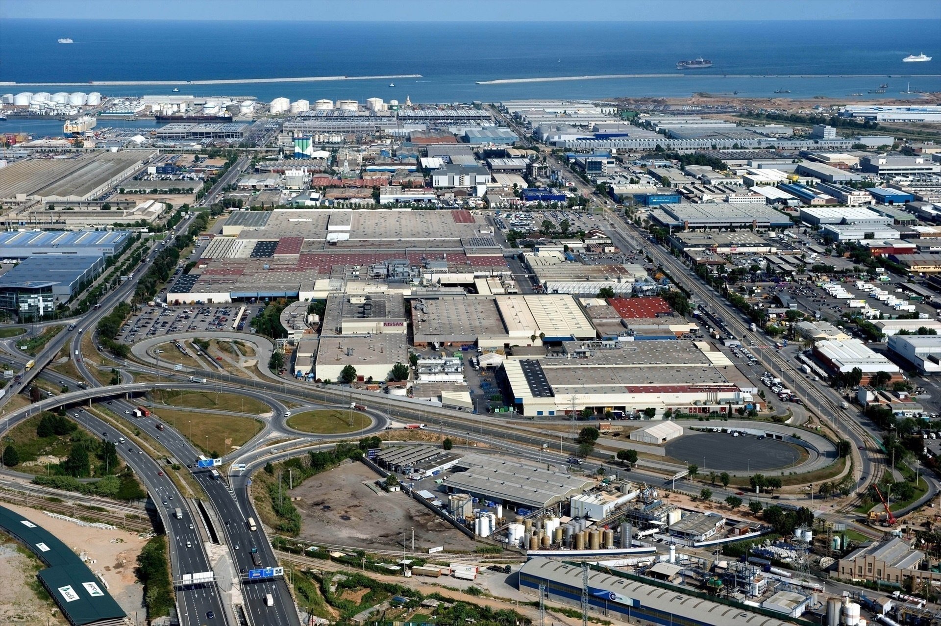 Planta de Nissan en la Zona Franca | Foto: Europa Press