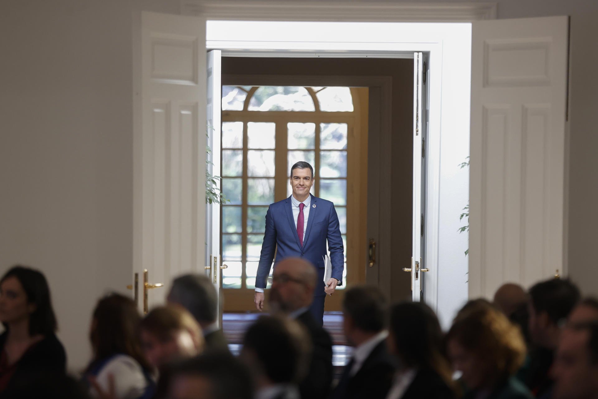 Pedro Sánchez, aquest dimarts |Fotografia: EFE