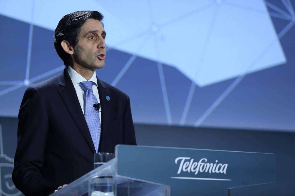 José María Álvarez-Pallete, presidente de Telefónica