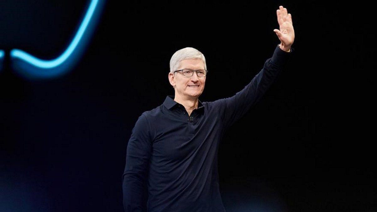 El CEO de Apple, Tim Cook, en la WWDC 2019. EP