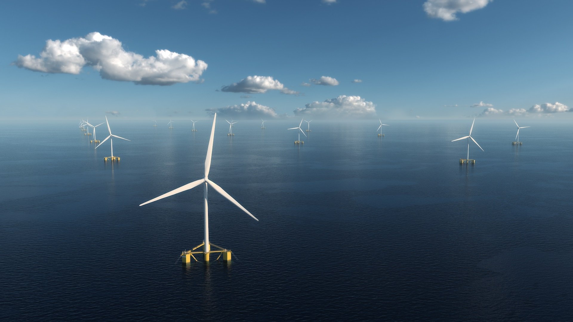 Les turbines eòliques podran ocupar 249 km quadrats a 12 km de la Costa Brava