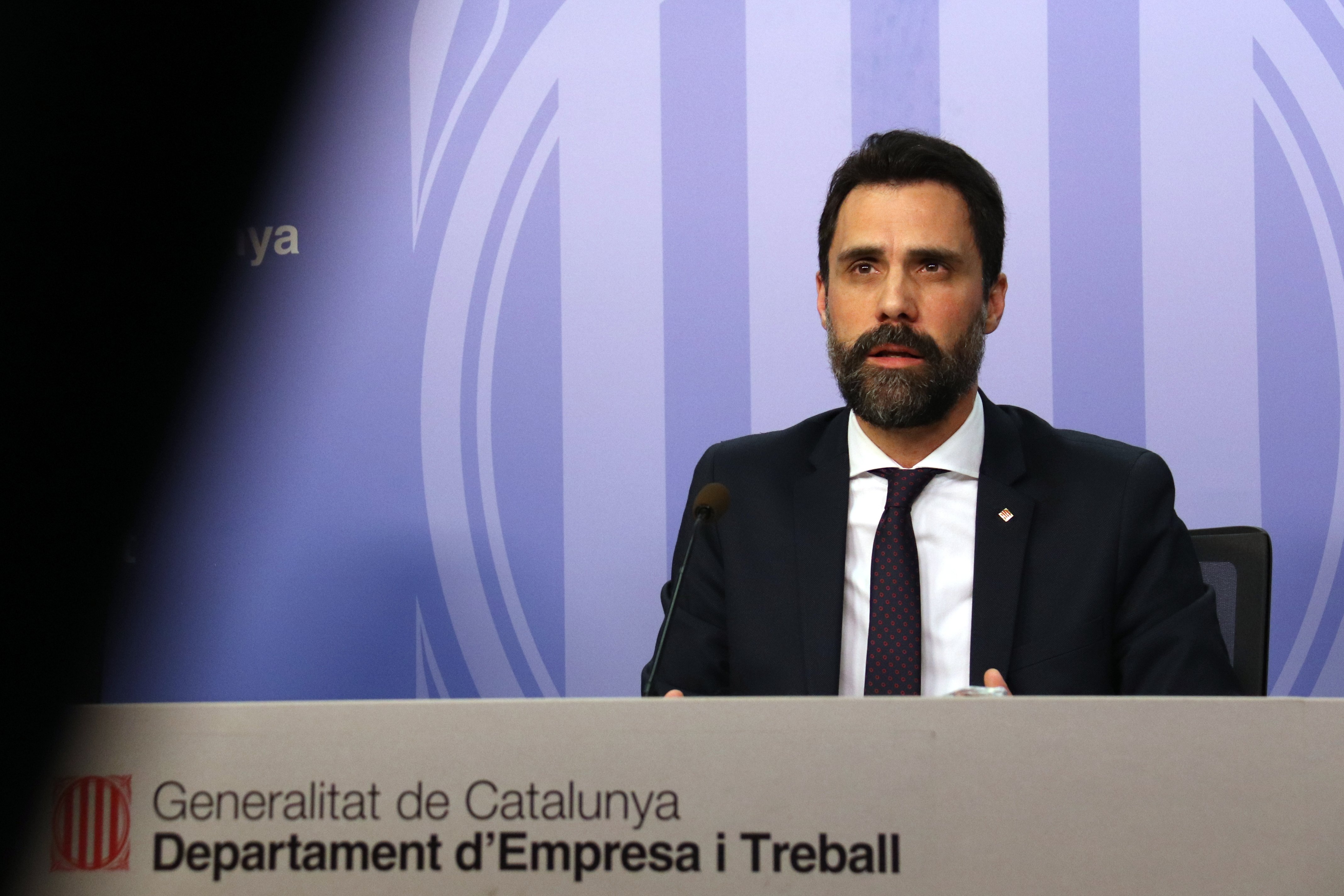 Roger Torrent anuncia que el Govern destinará 17 millones a la industrialización de las pymes