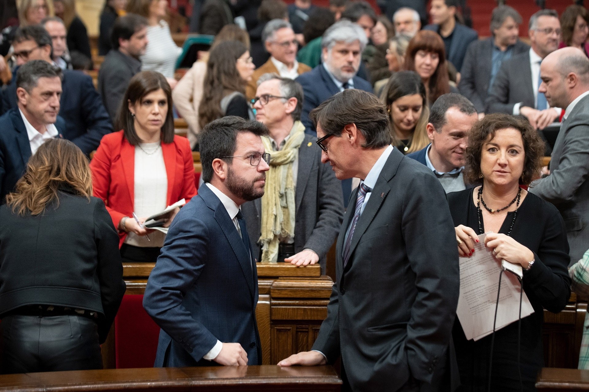 El Govern y el PSC llegan a un acuerdo de presupuestos después de tres meses de negociaciones