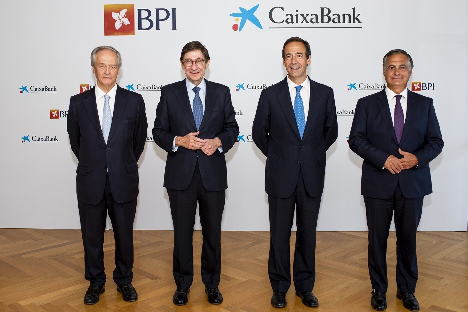 CaixaBank trasllada a l'edifici Monumental de Lisboa mil empleats de BPI