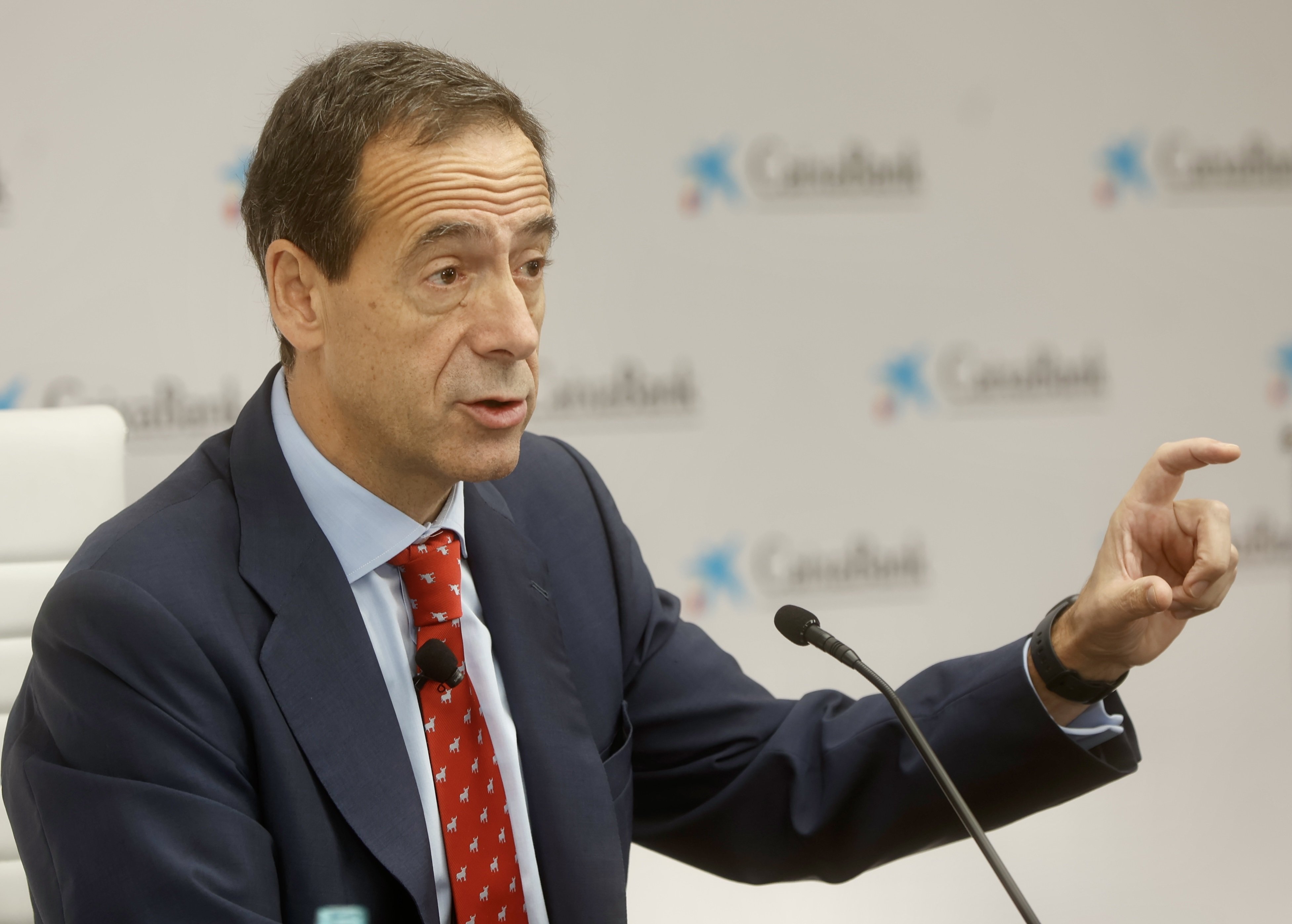 El CEO de CaixaBank, Gonzalo Gortázar