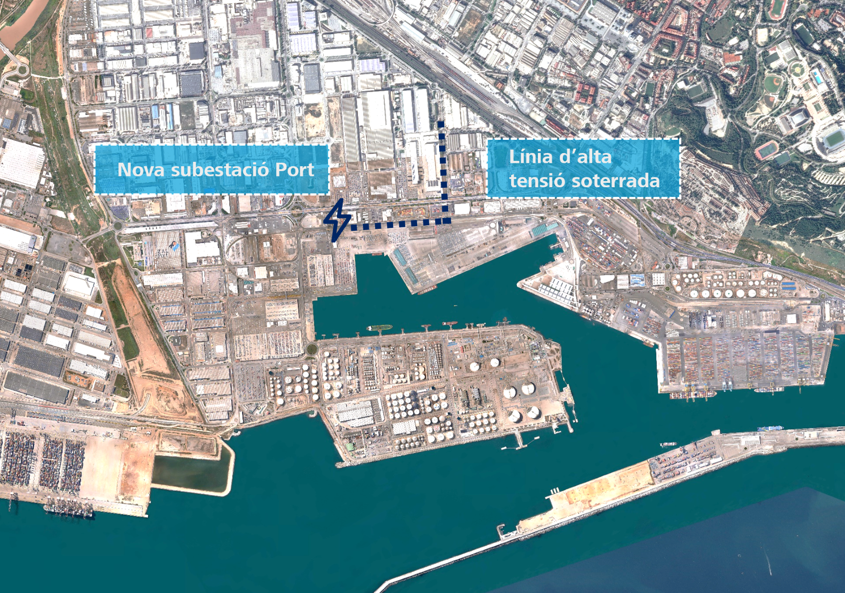 El Port de Barcelona licita per 14 milions el projecte global d’electrificació