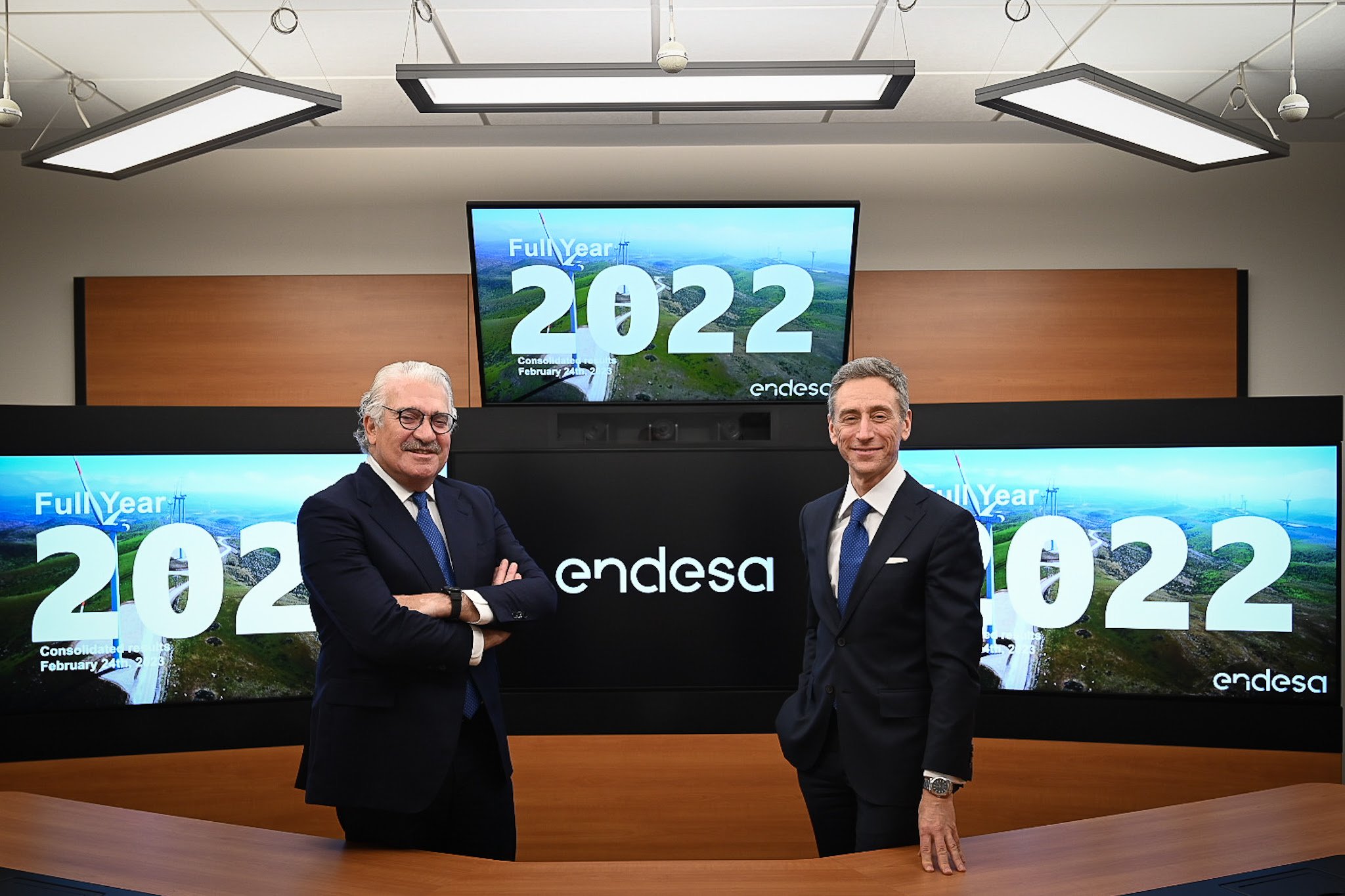 Endesa va guanyar 2.541 milions el 2022, un 77% més