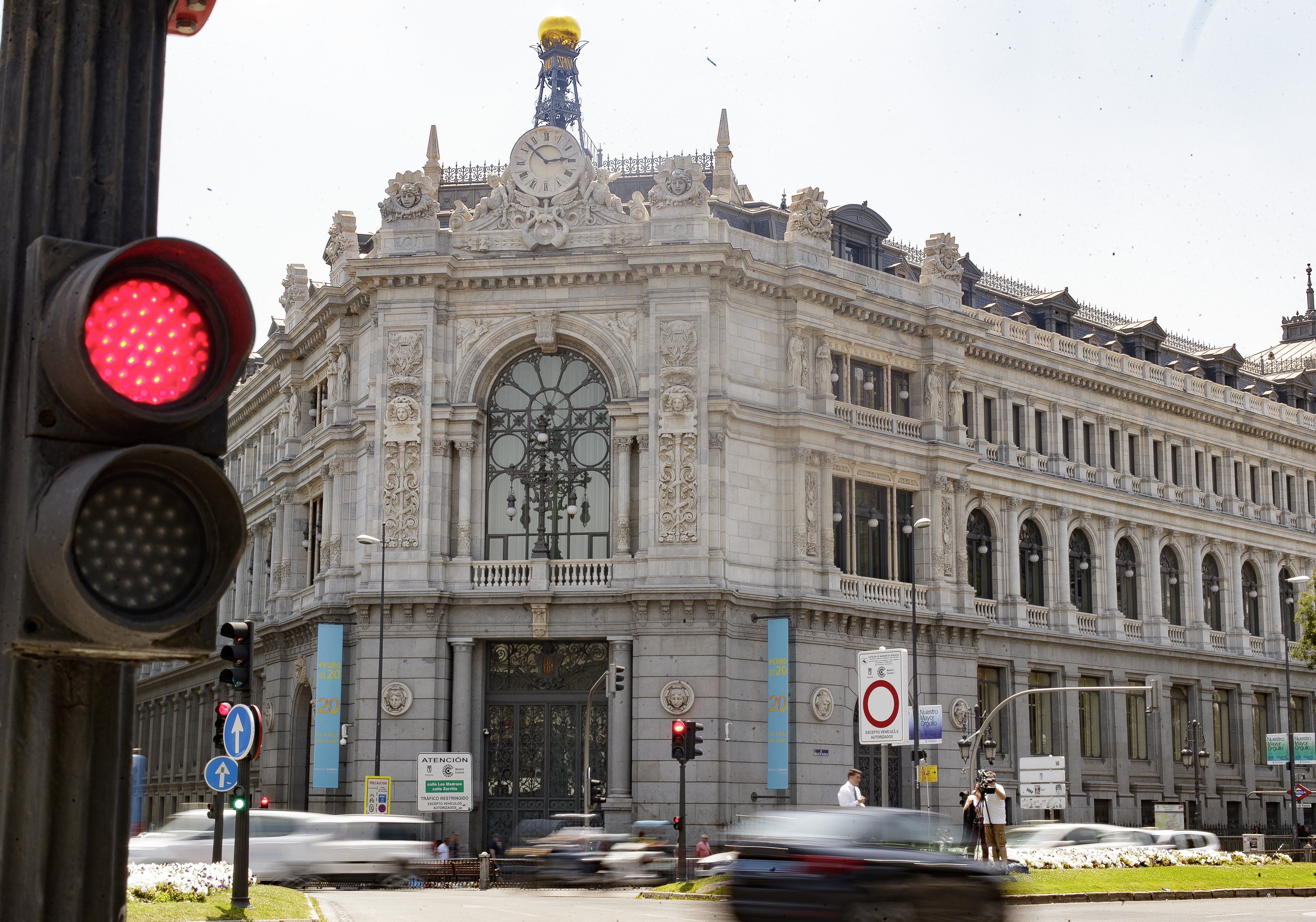 Edificio del Banco de España en Madrid