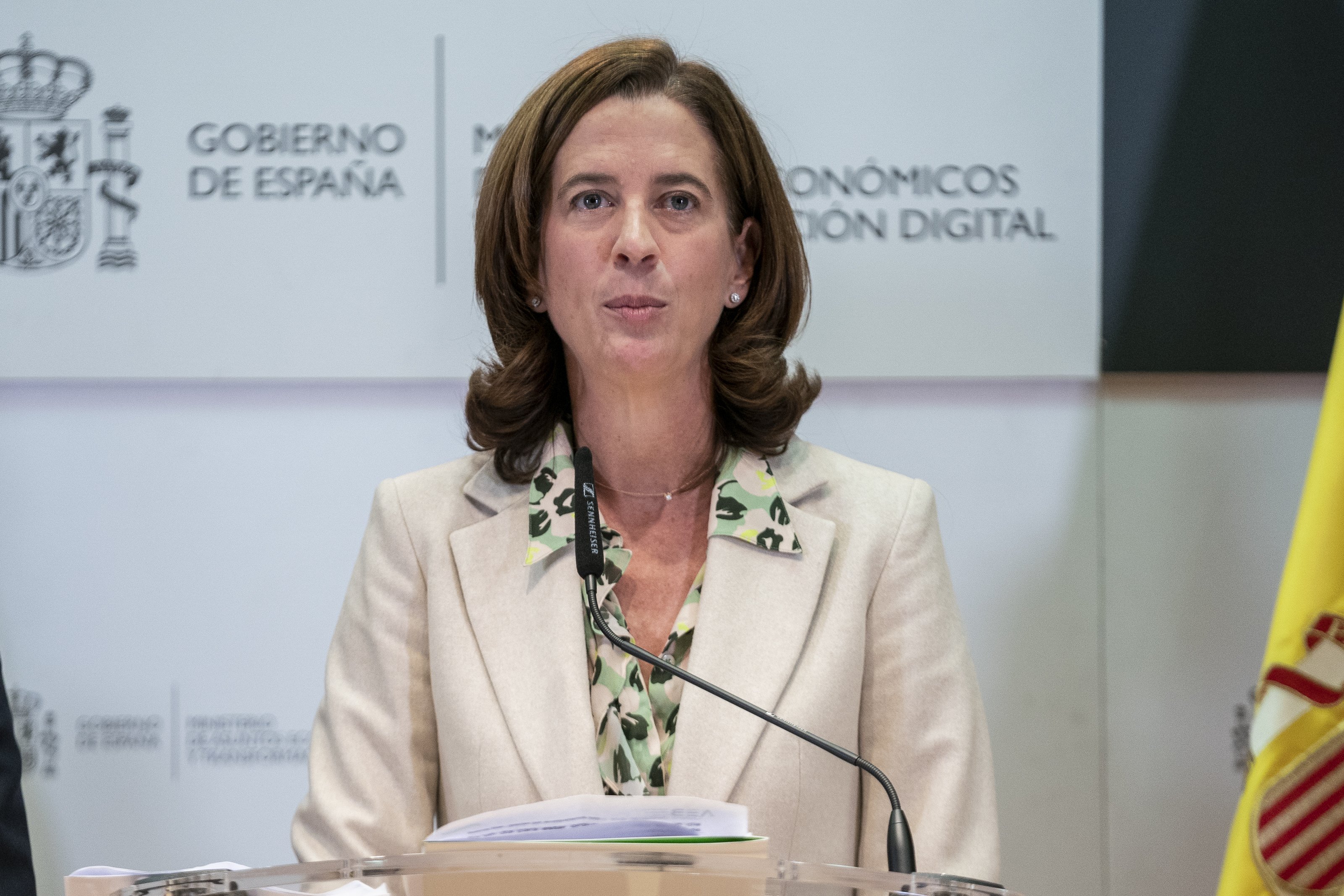 La presidenta de la AEB, Alejandra Kindelán