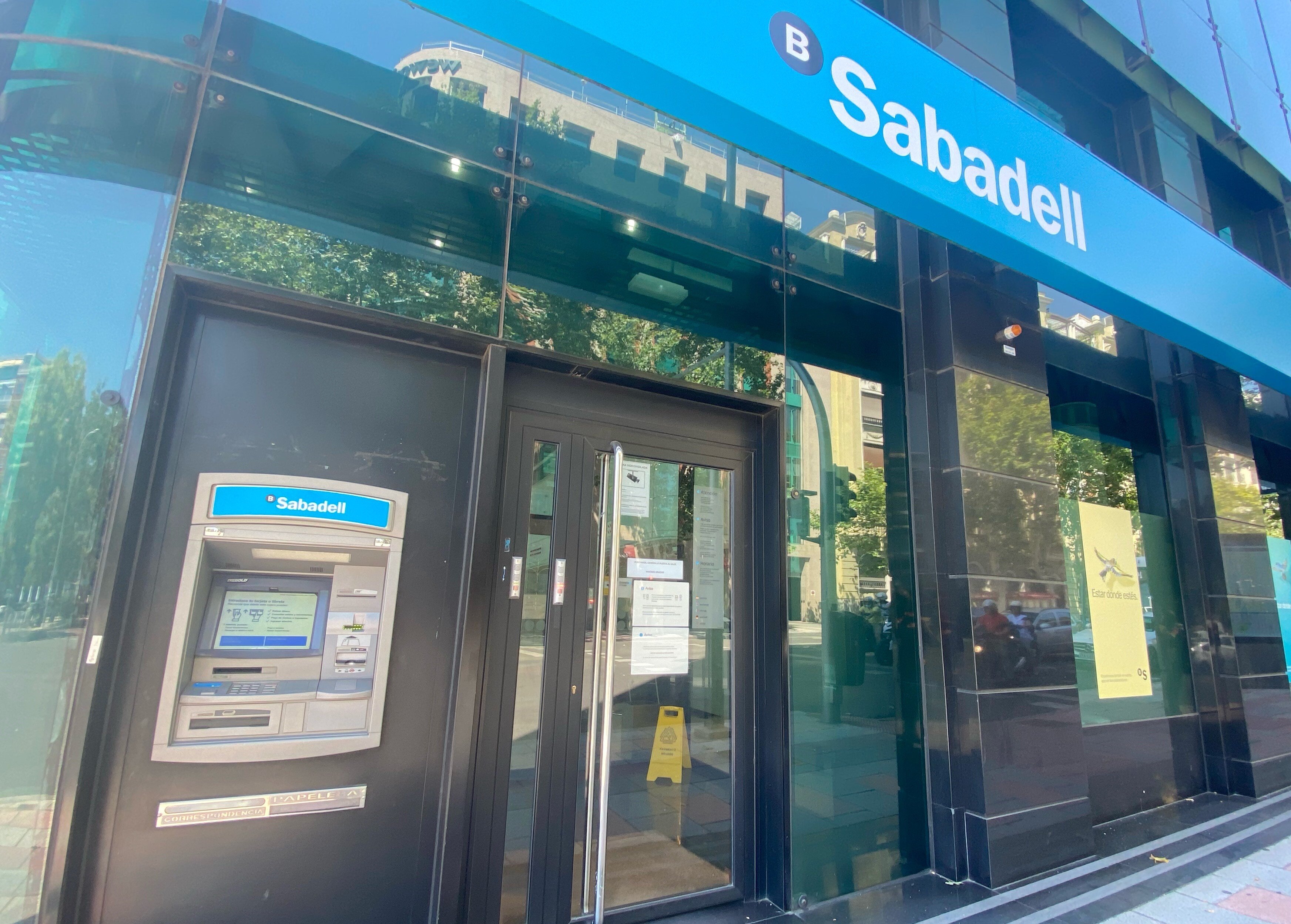 Una oficina de Banco Sabadell 