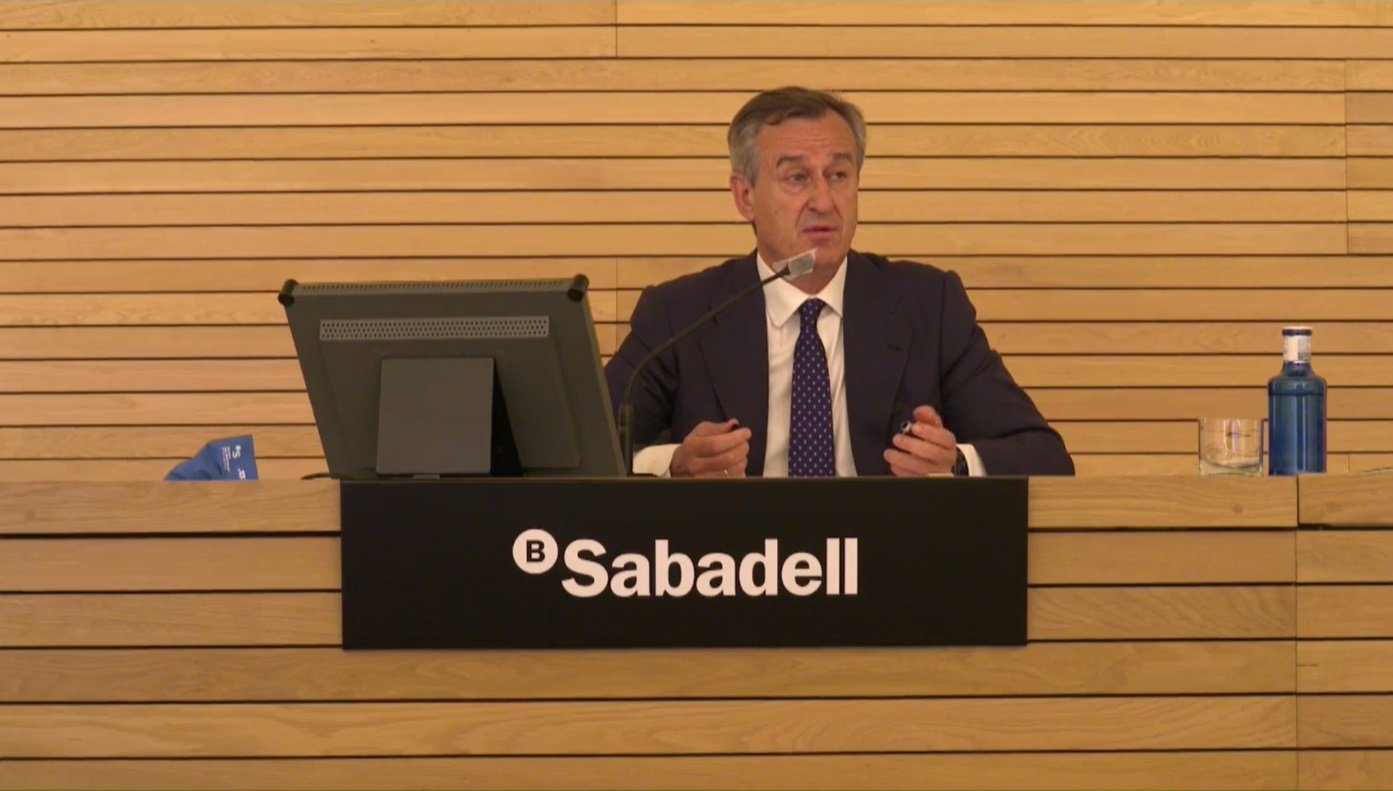 El consejero delegado de Banco Sabadell, César González-Bueno