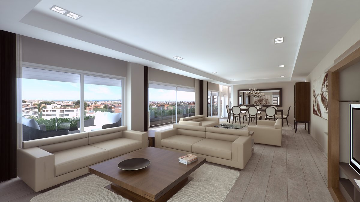El preu dels pisos de luxe ha pujat un 4,8%, fins als 7.135 euros el metre quadrat