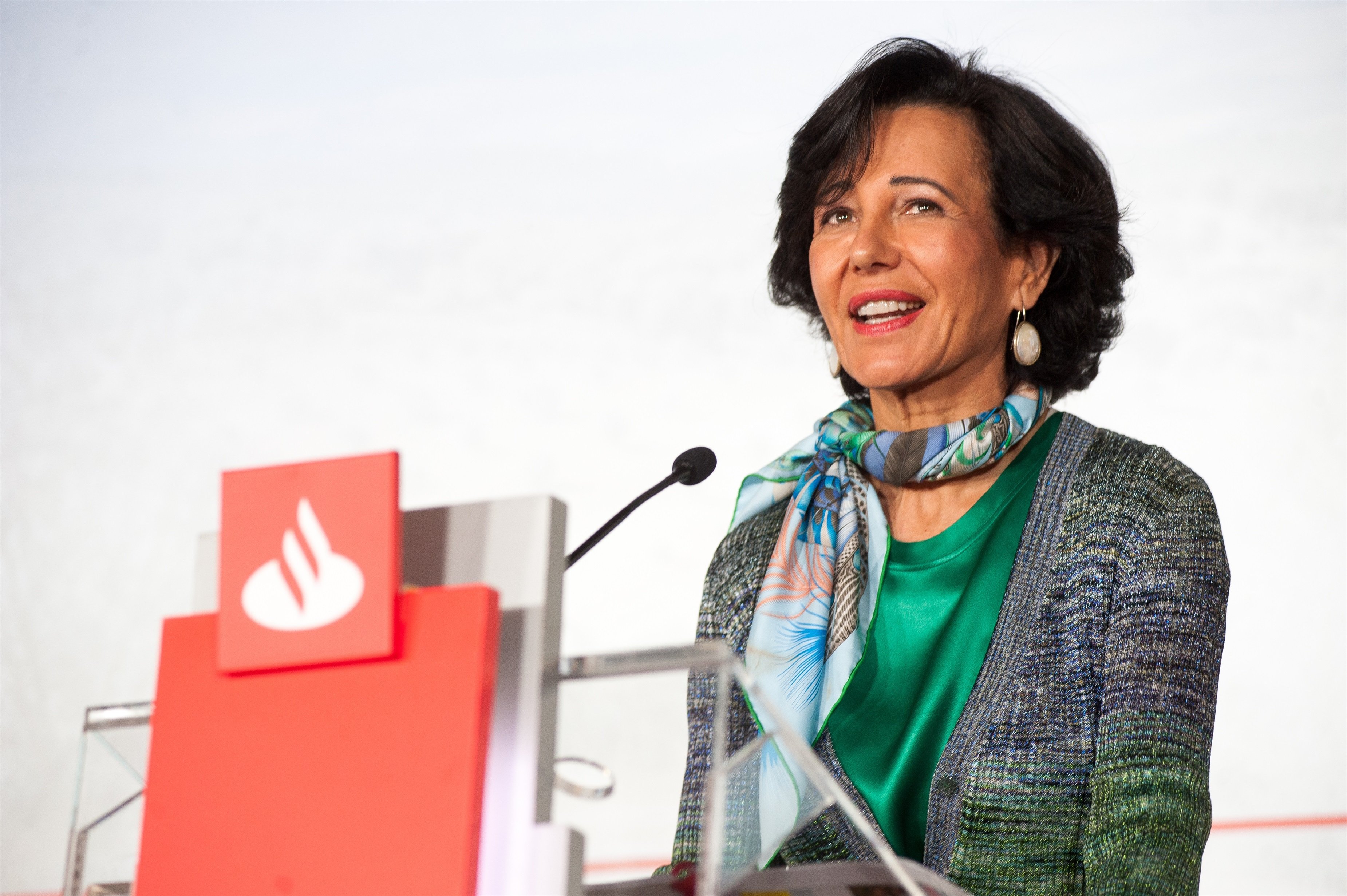 La presidenta del Banco Santander, Ana Botín