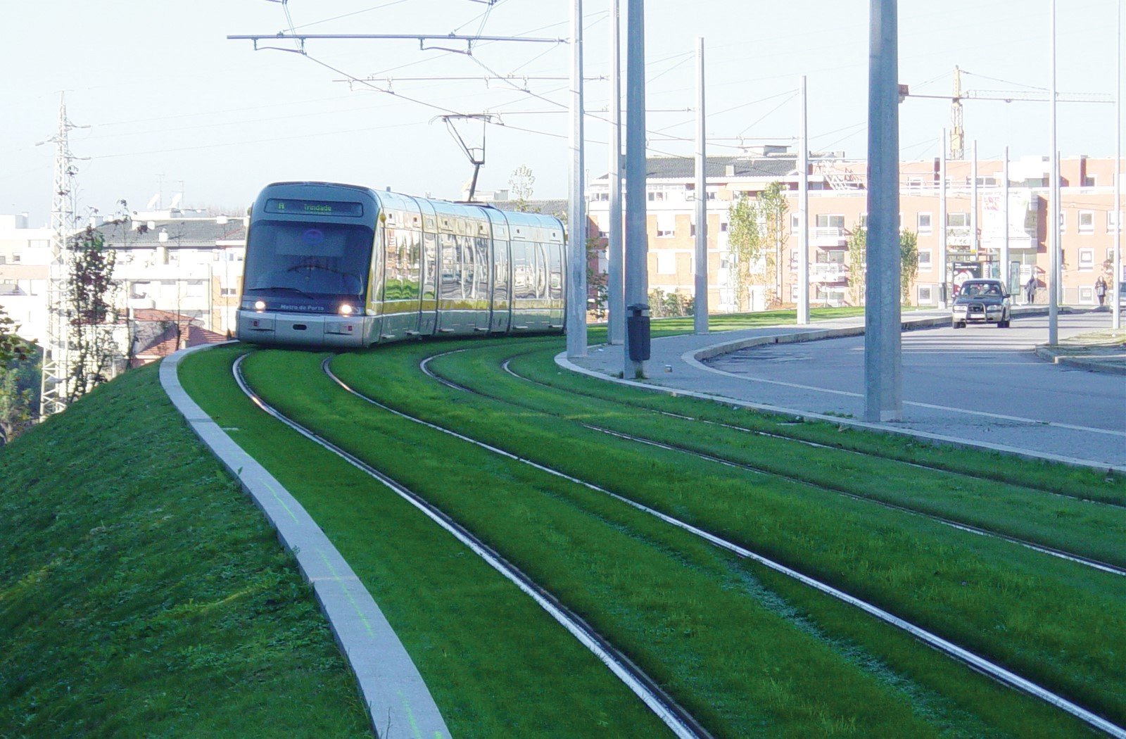 Metro Ligero de Oporto Portugal