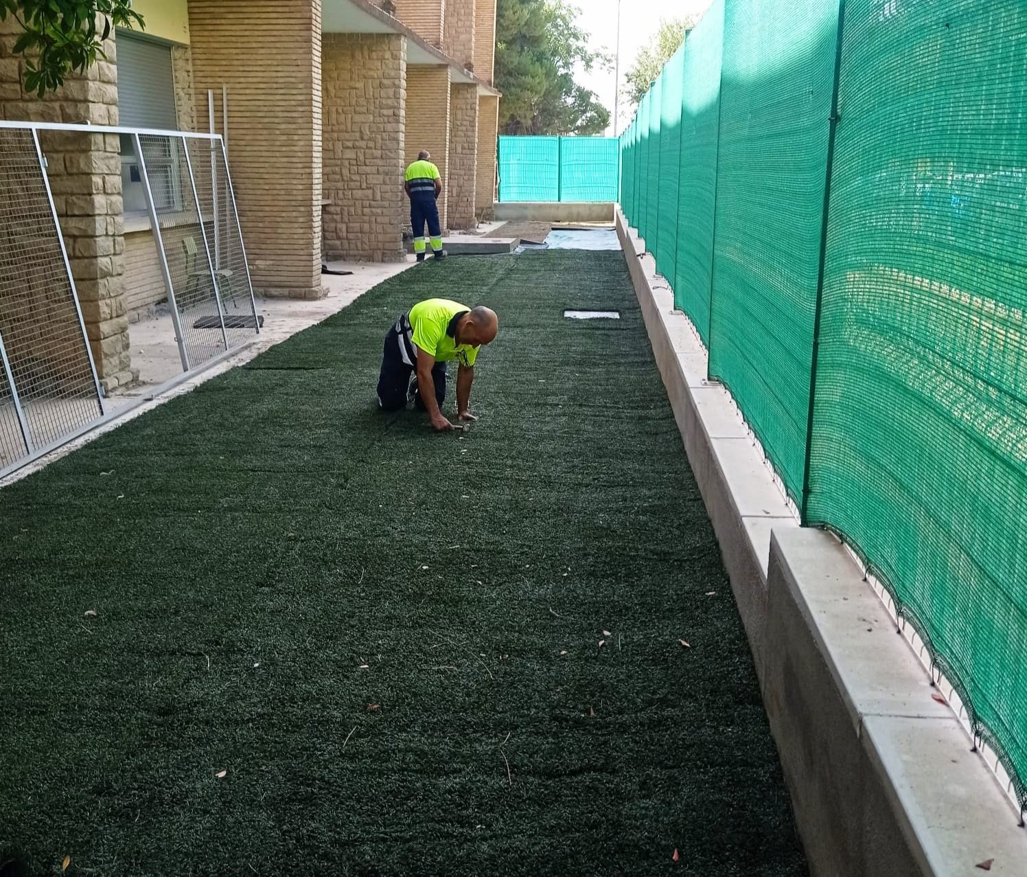 EuropaPress 4665015 patio infantil ceip pio xii