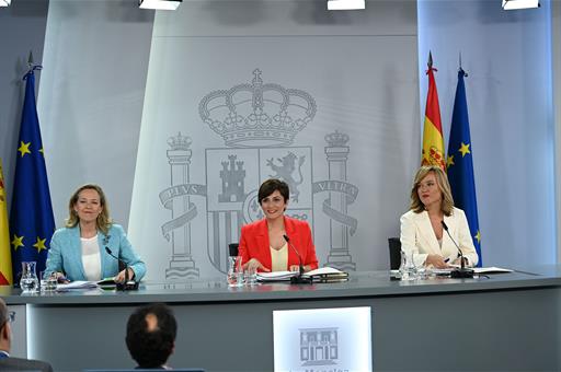 Comparecencia tras el Consejo de Ministros. 