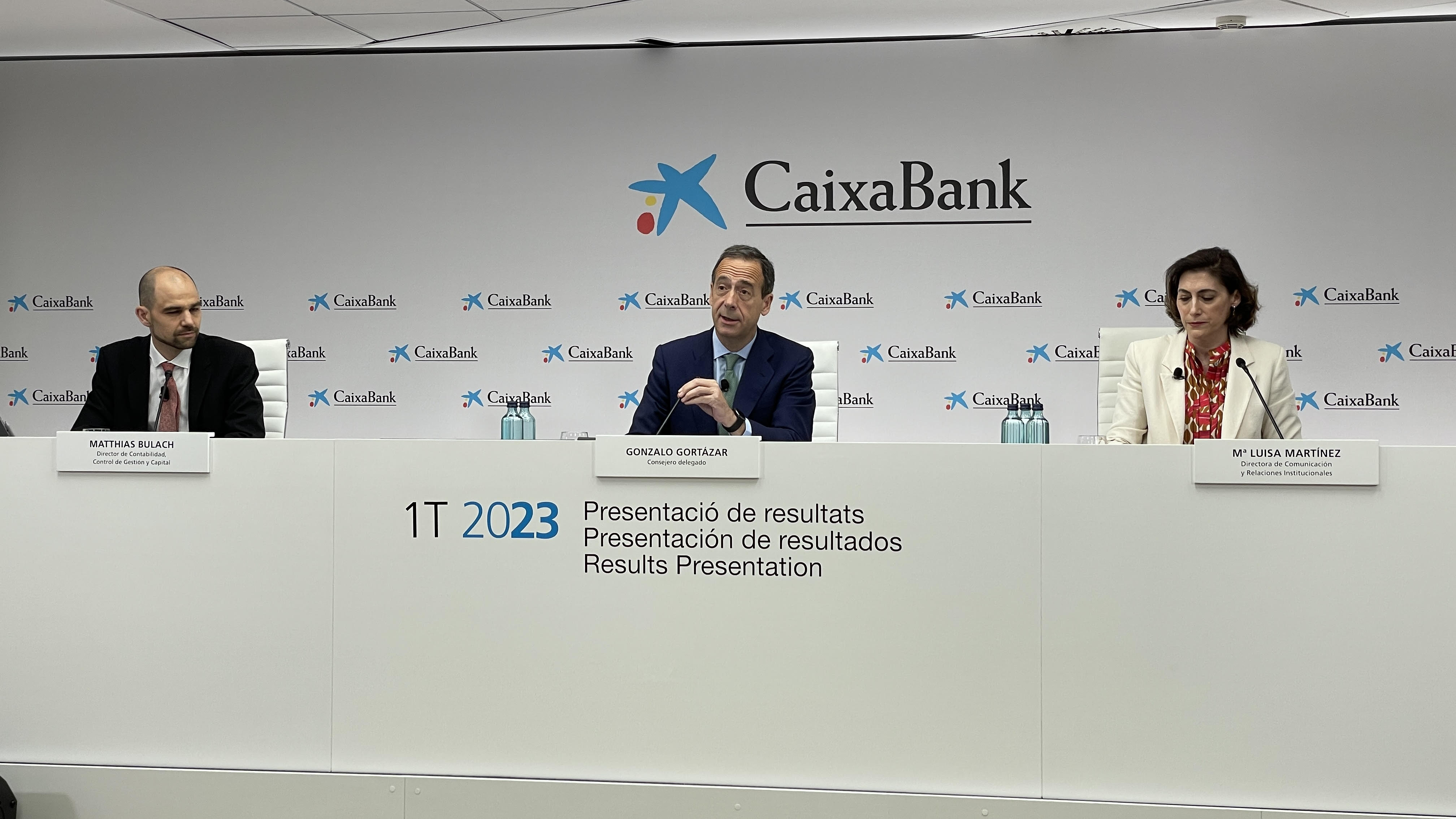 Gonzalo Gortázar (CaixaBank): "Topar las hipotecas variables no tiene sentido"