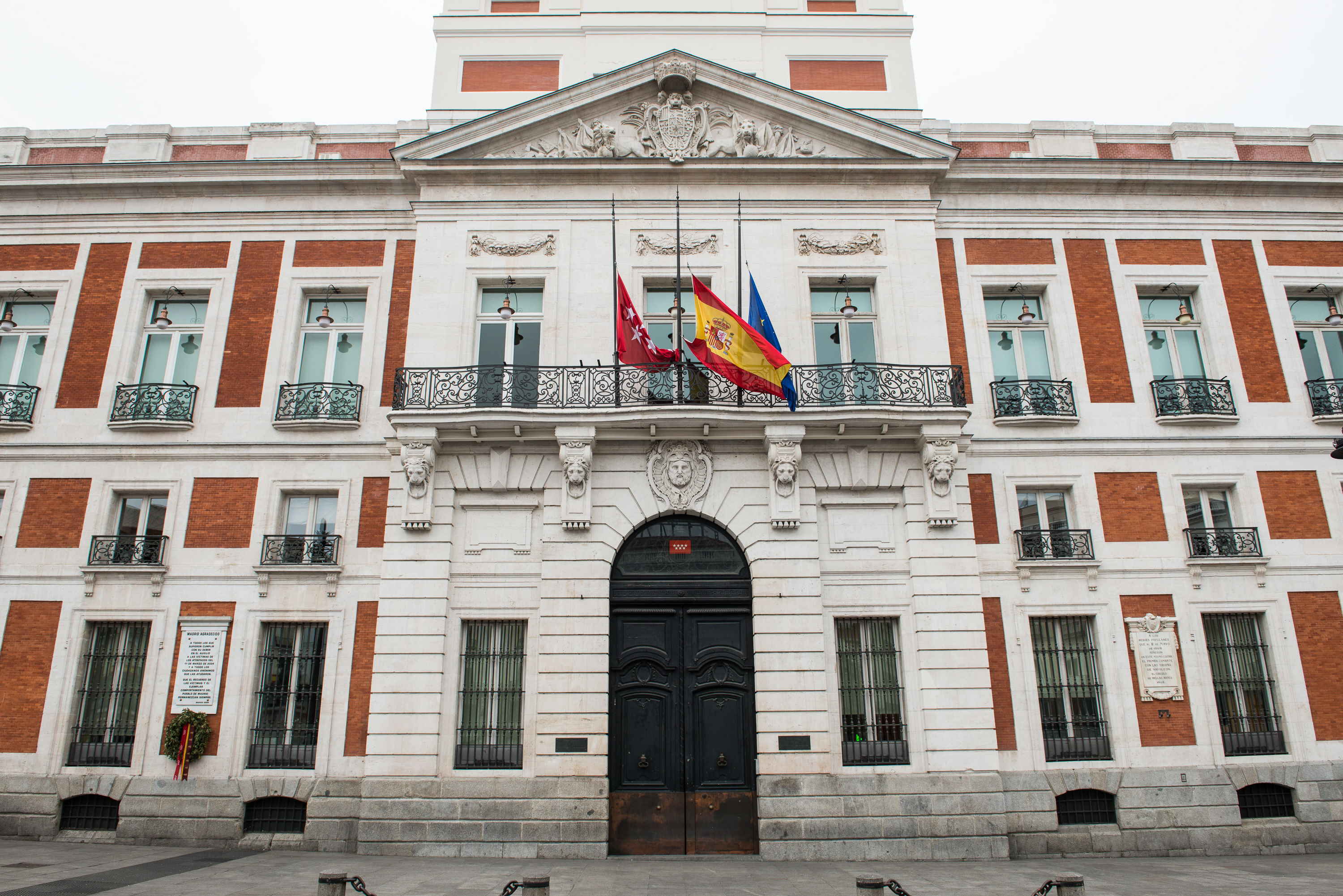 Sede Gobierno de la Comunidad de Madrid. Europa Press