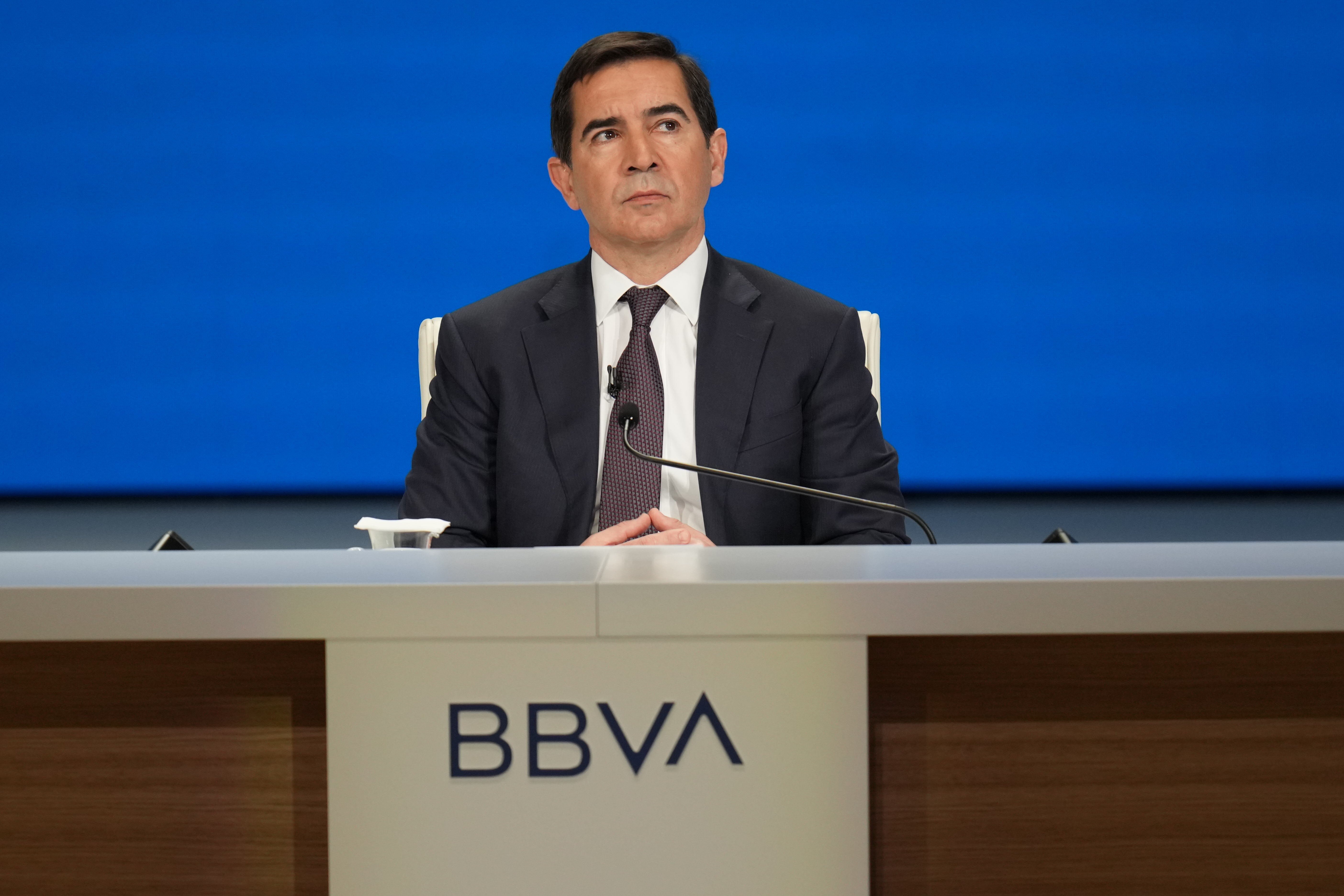 El presidente de BBVA, Carlos Torres 